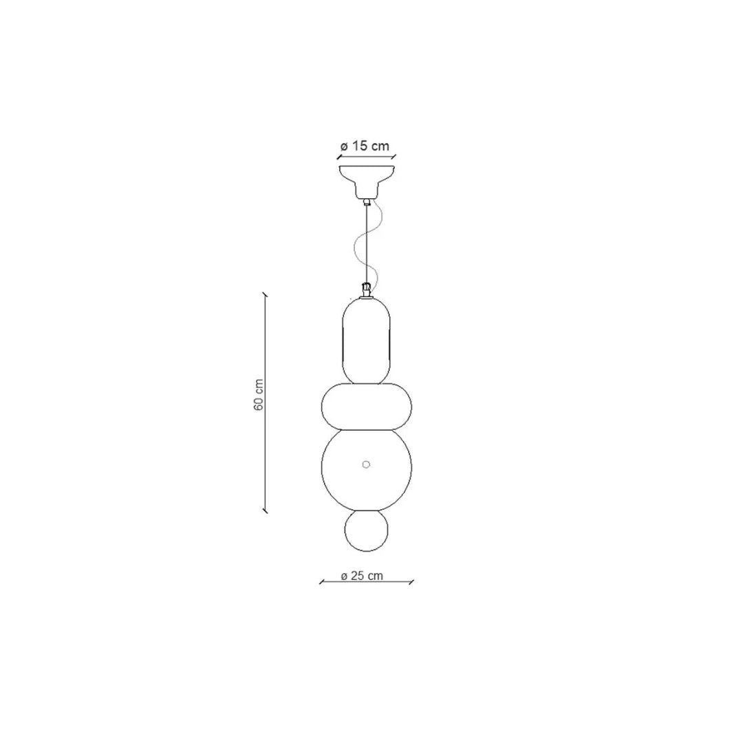 Bumbum Two Stack Pendant
