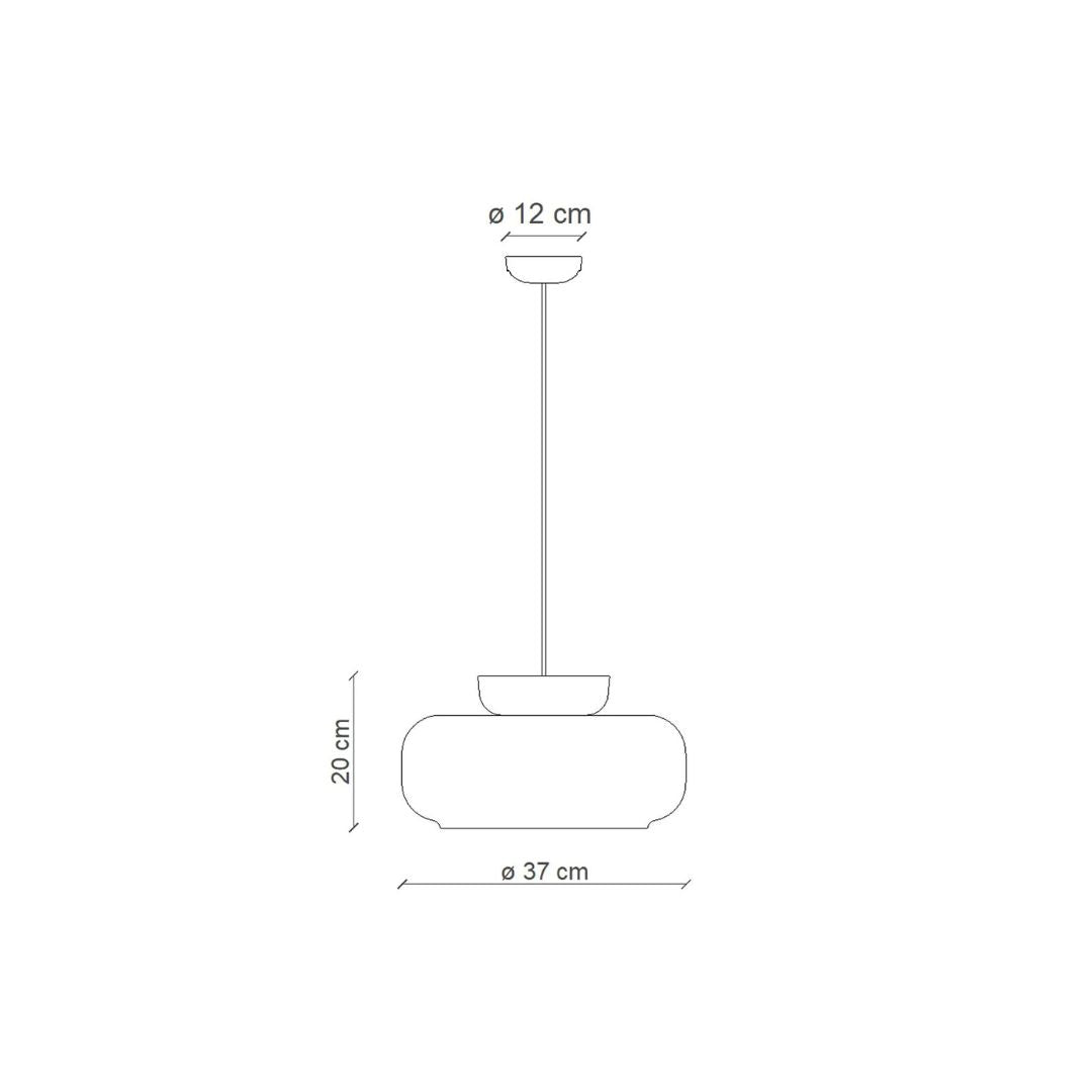 Maracanà Due Pendant Light