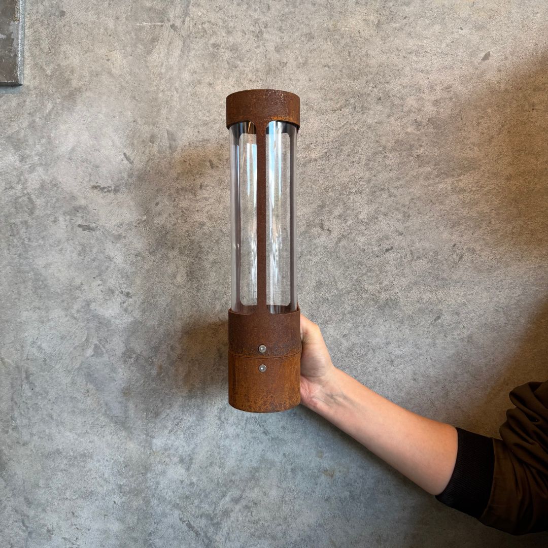 Helix Wall Light | Corten