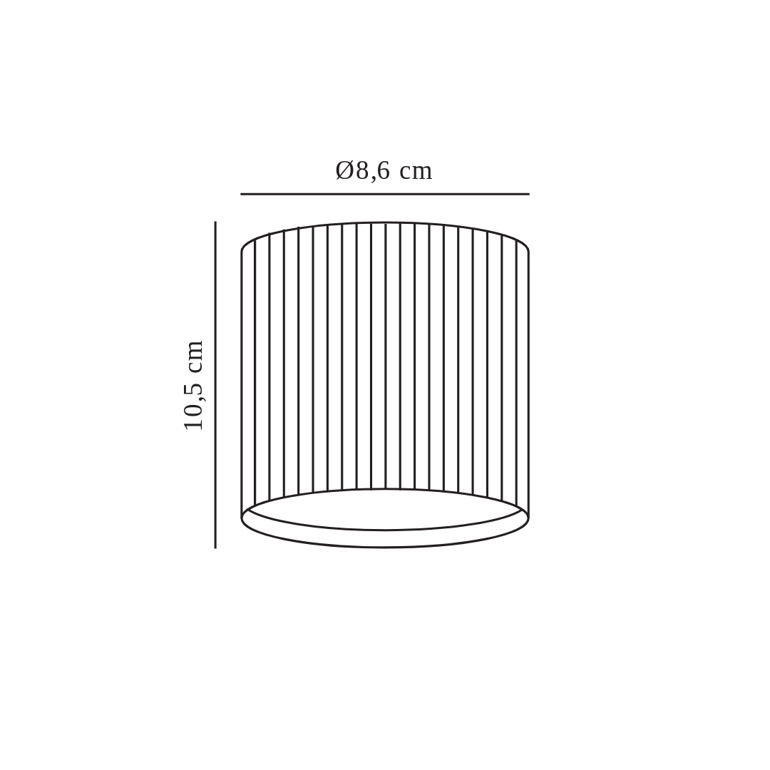 Kyklop Ripple Ceiling Light
