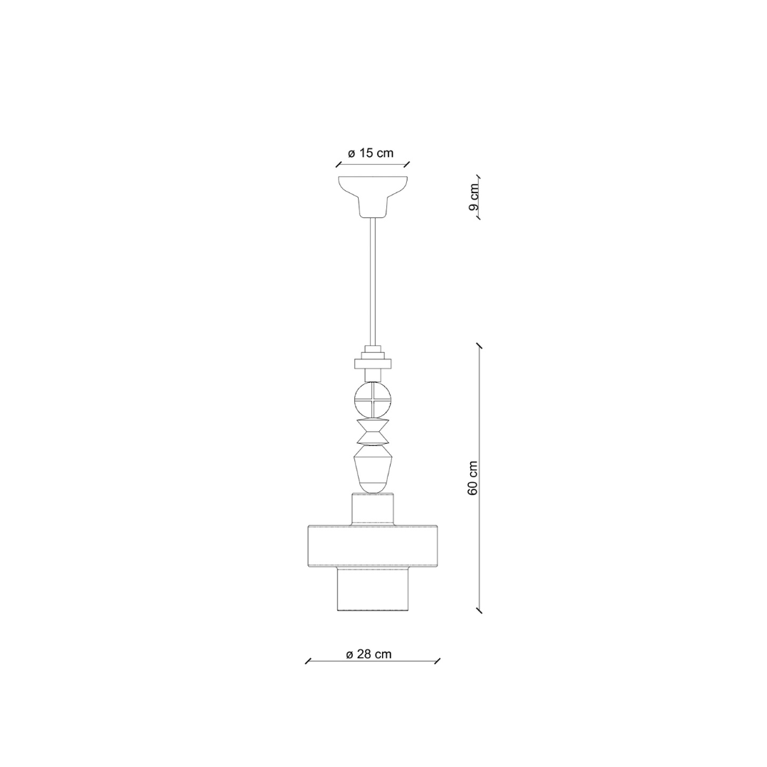 Lariat Short Pendant