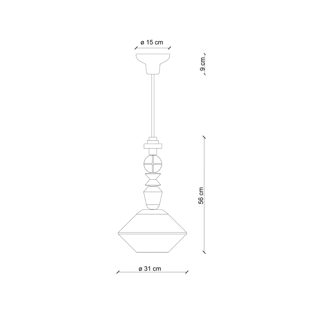 Lariat Short Pendant