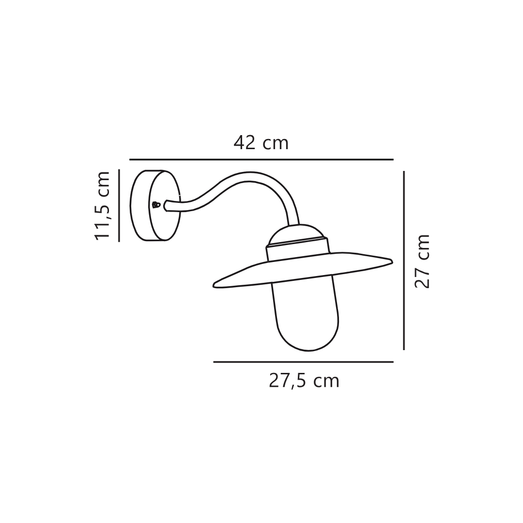 Luxembourg Wall Light