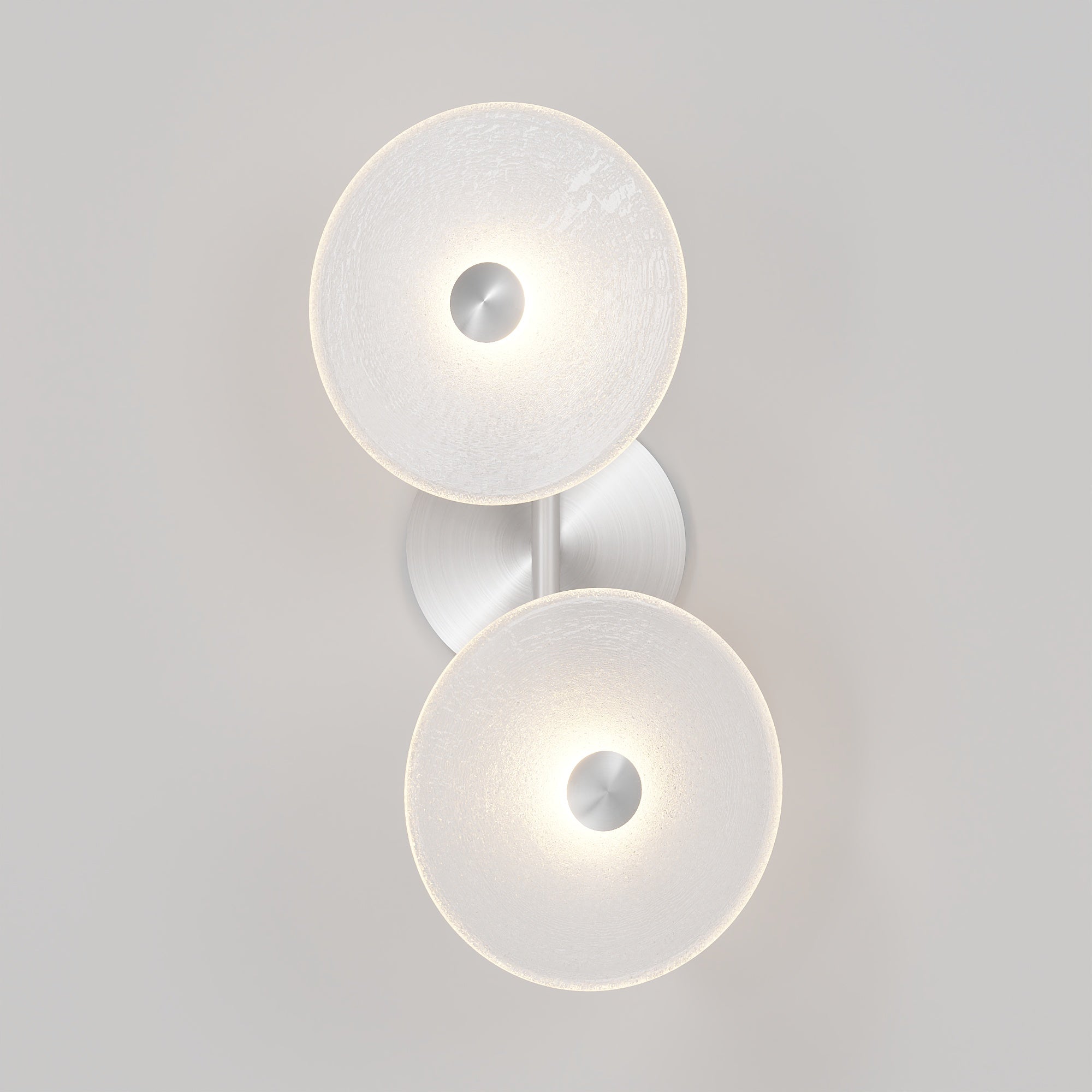 Coral Duo Rod Wall Light - (Off-Centered)