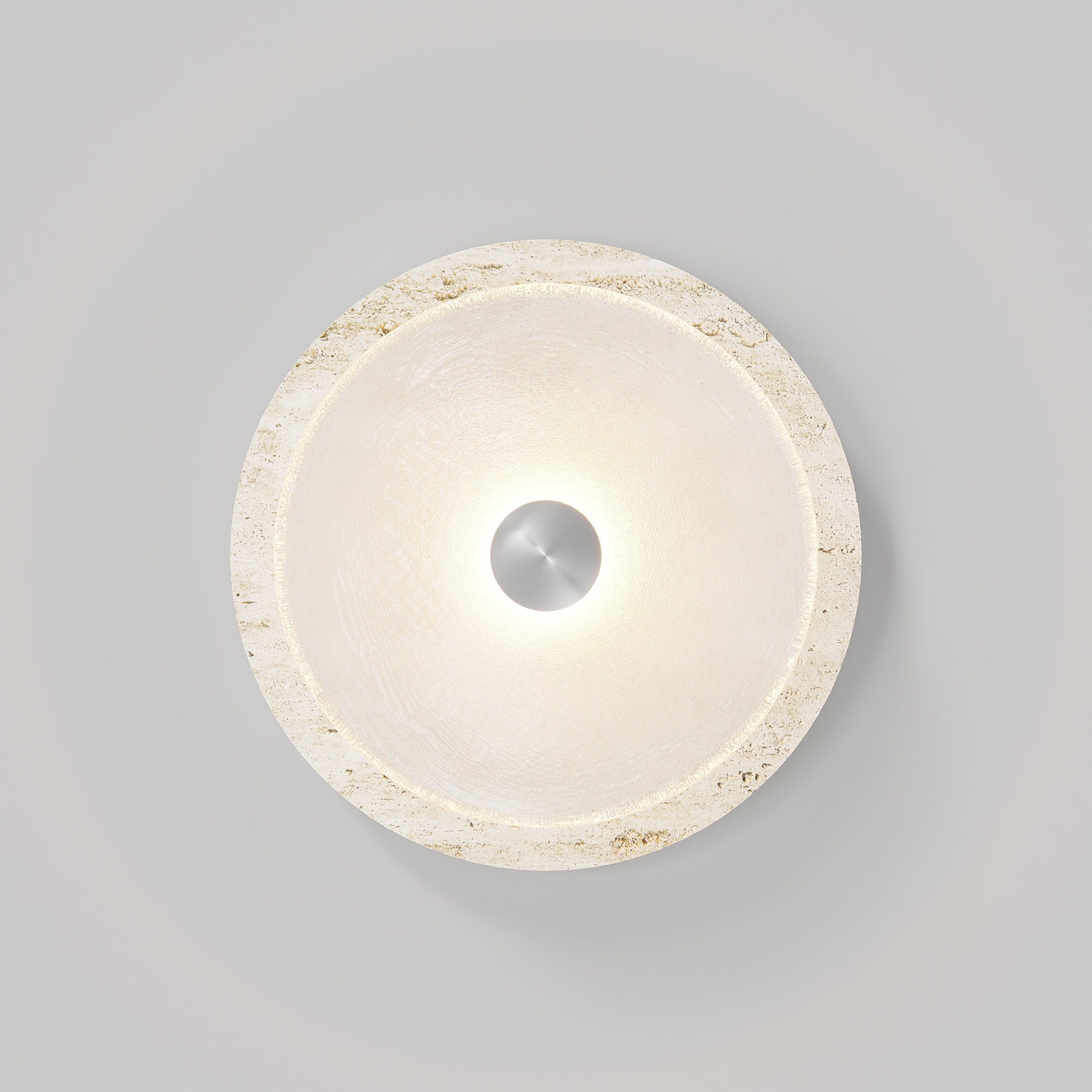 Coral Travertine Wall Light