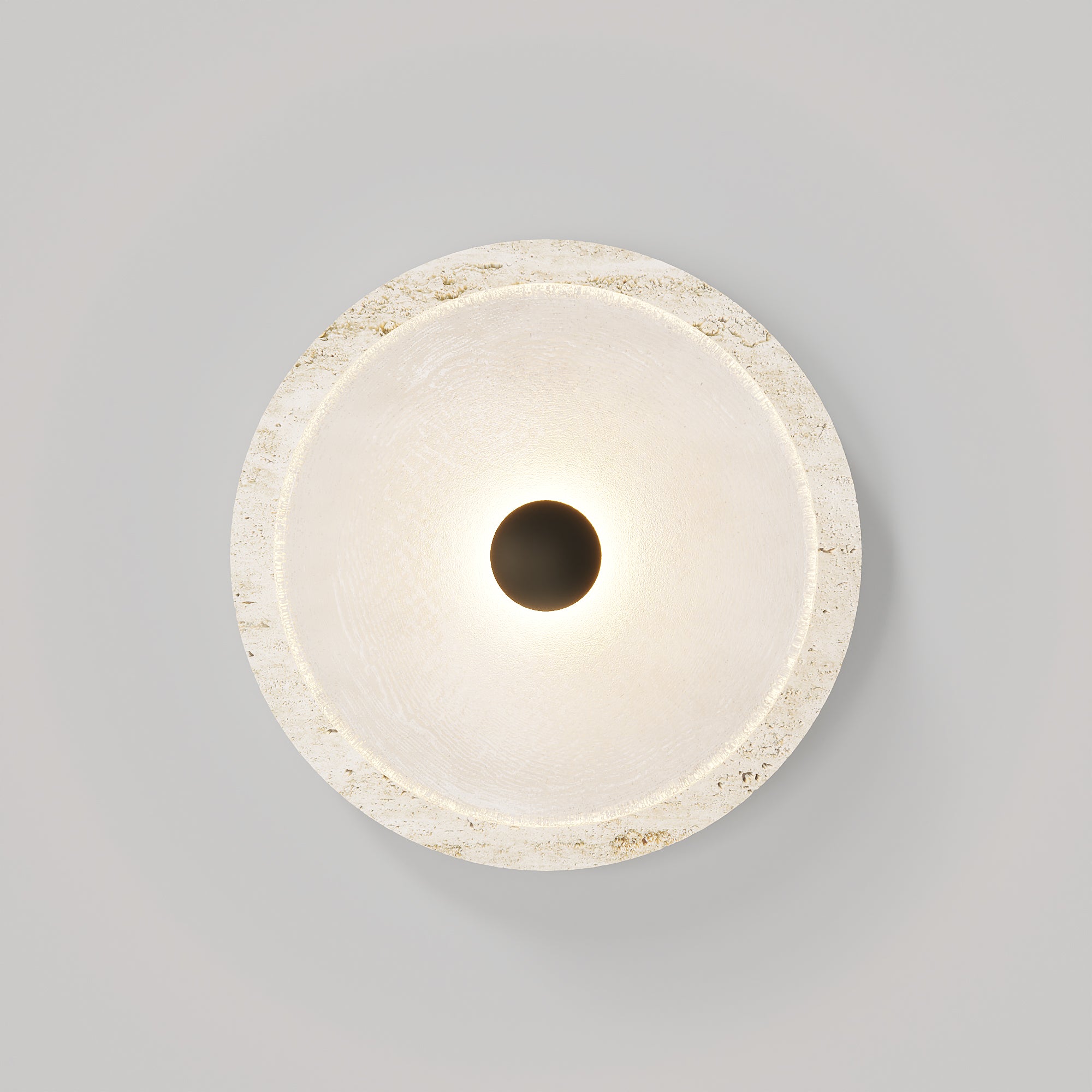 Coral Travertine Wall Light