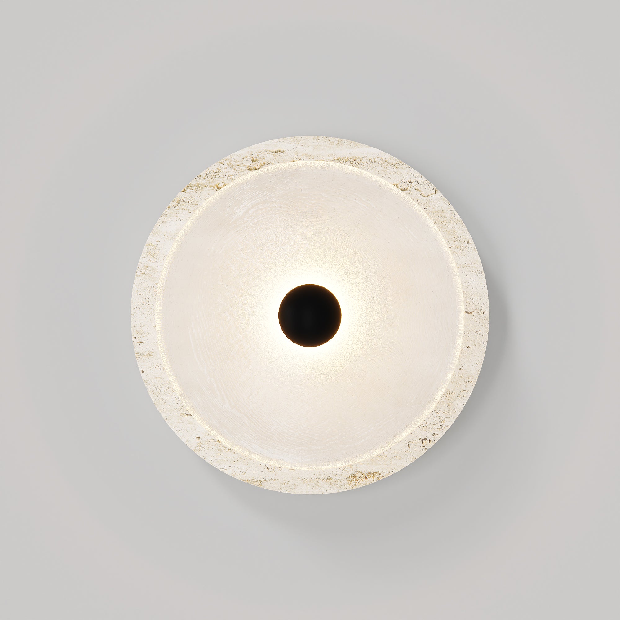 Coral Travertine Wall Light