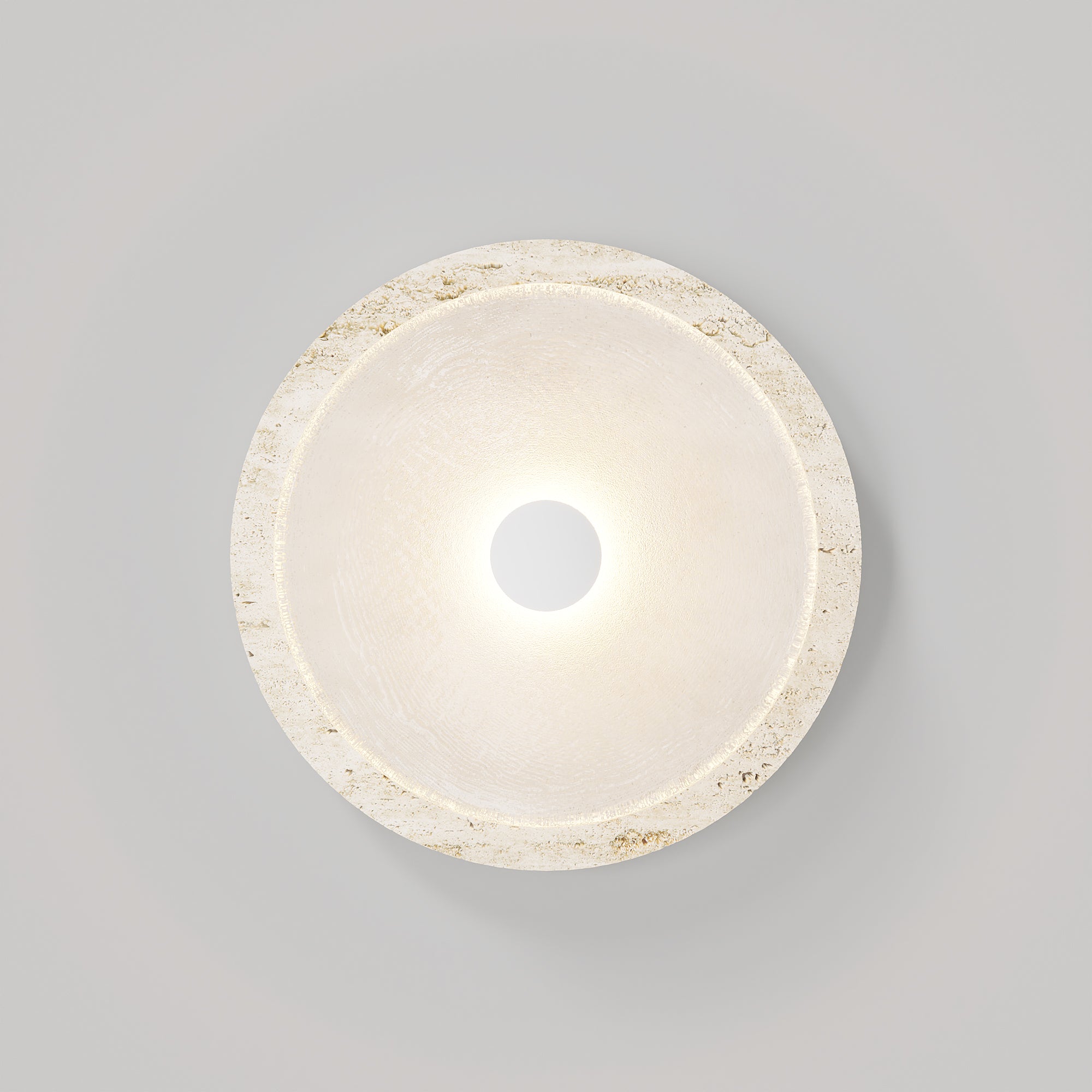 Coral Travertine Wall Light