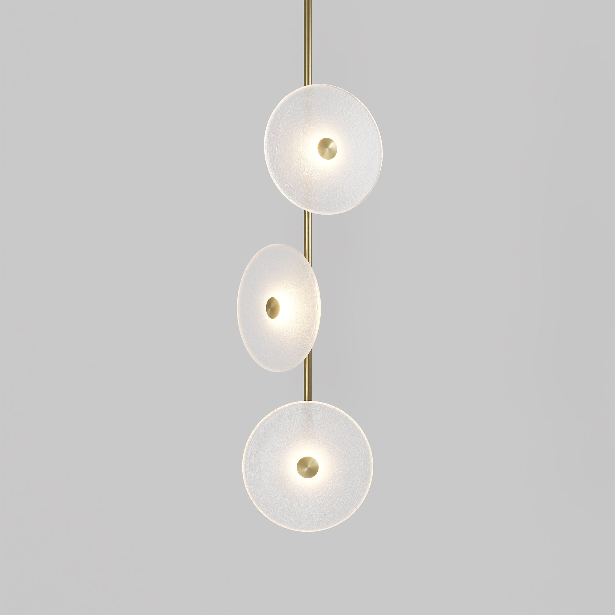 Coral Trio Pendant Light (Off Centered)