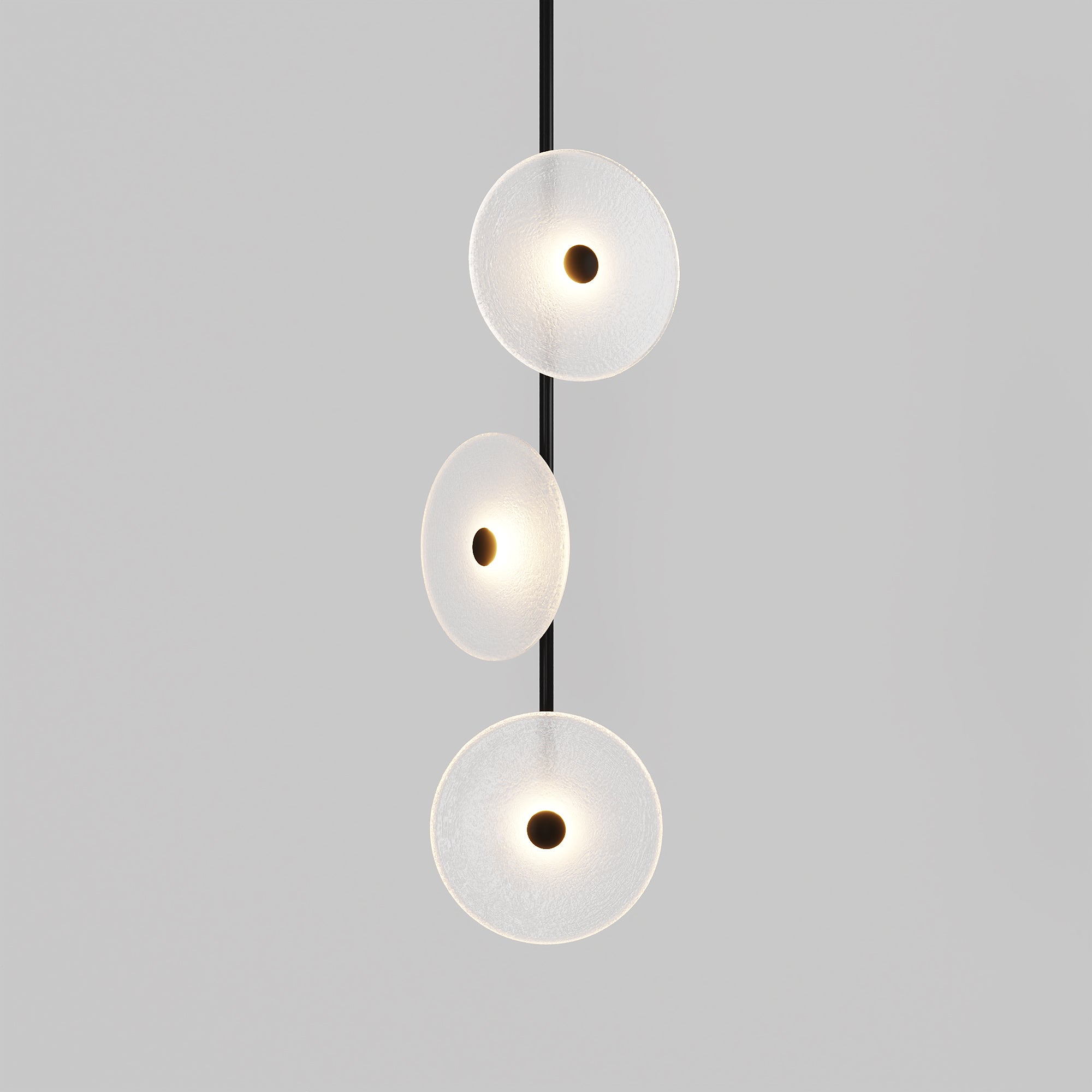 Coral Trio Pendant Light (Off Centered)