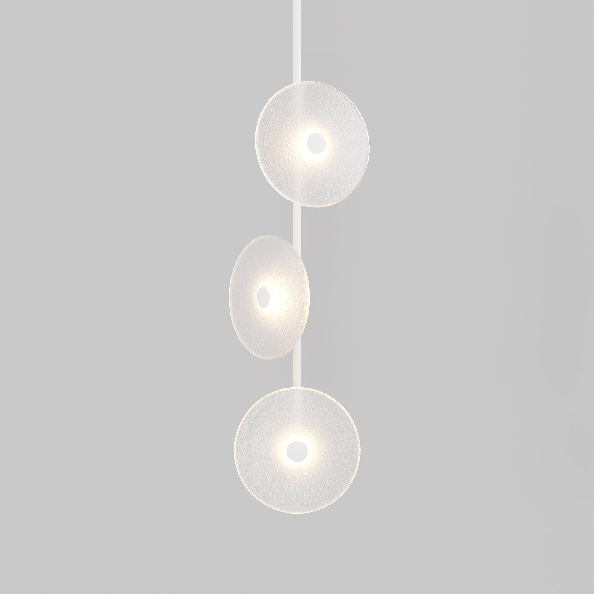 Coral Trio Pendant Light (Off Centered)