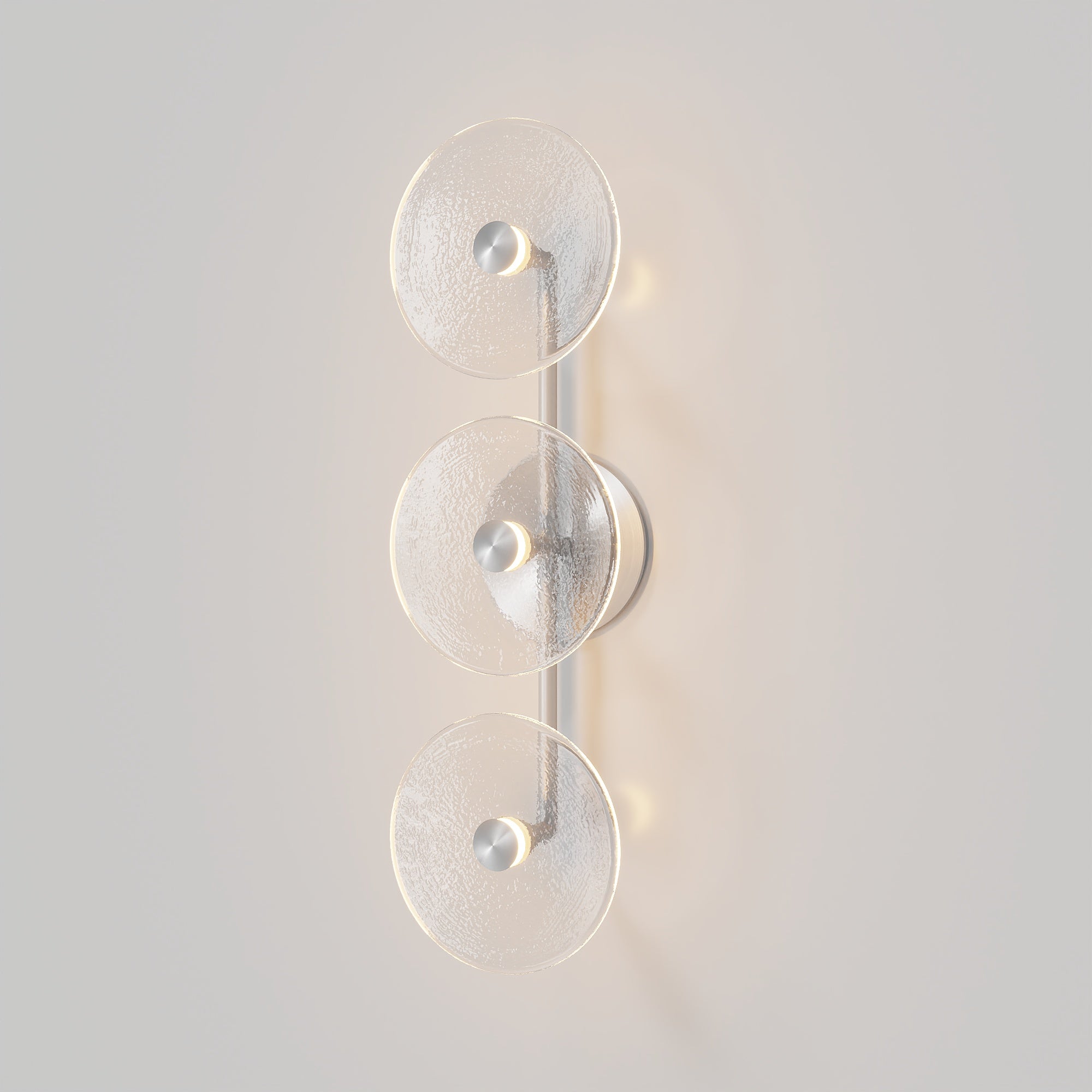 Coral Trio Rod Wall Light - (Centered)