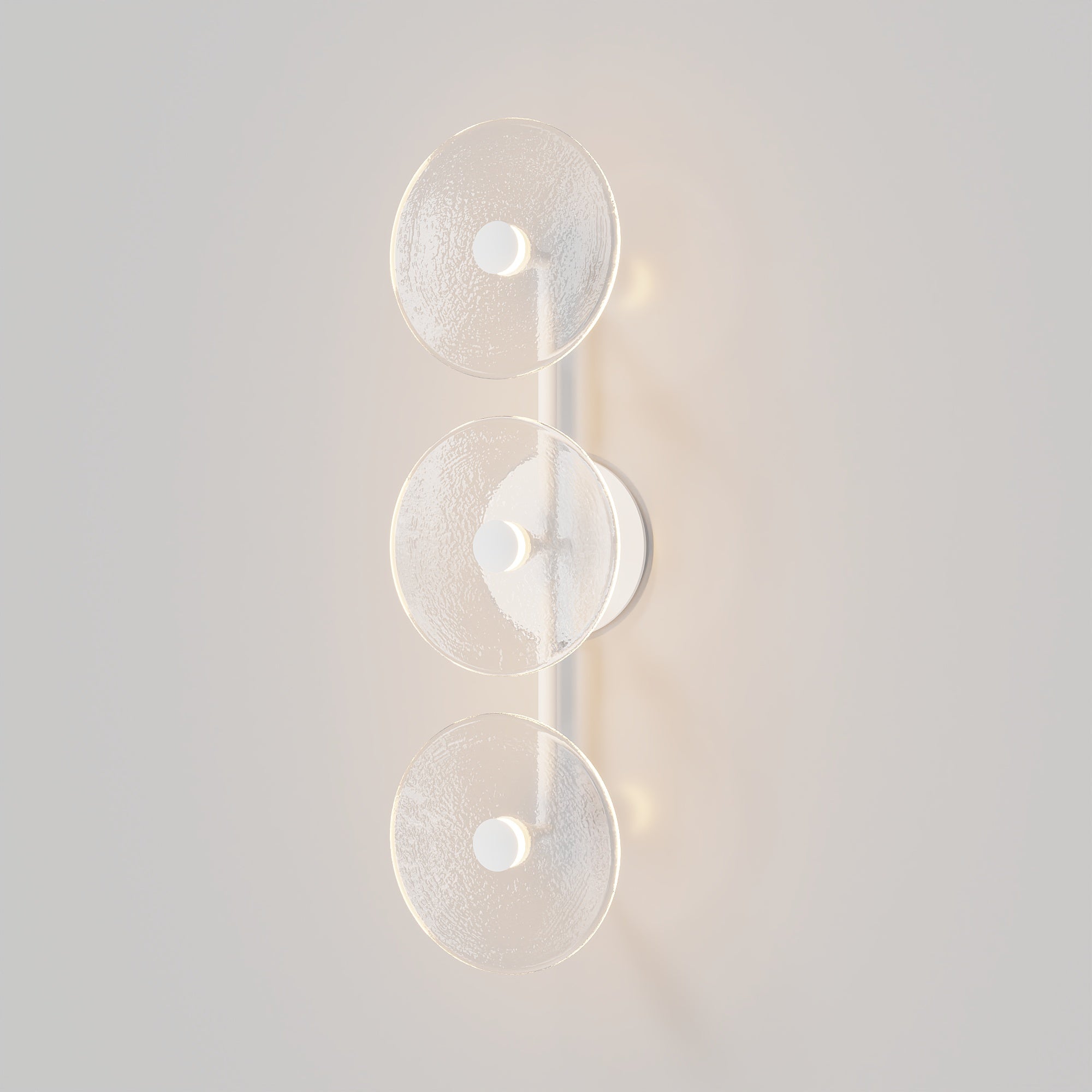 Coral Trio Rod Wall Light - (Centered)