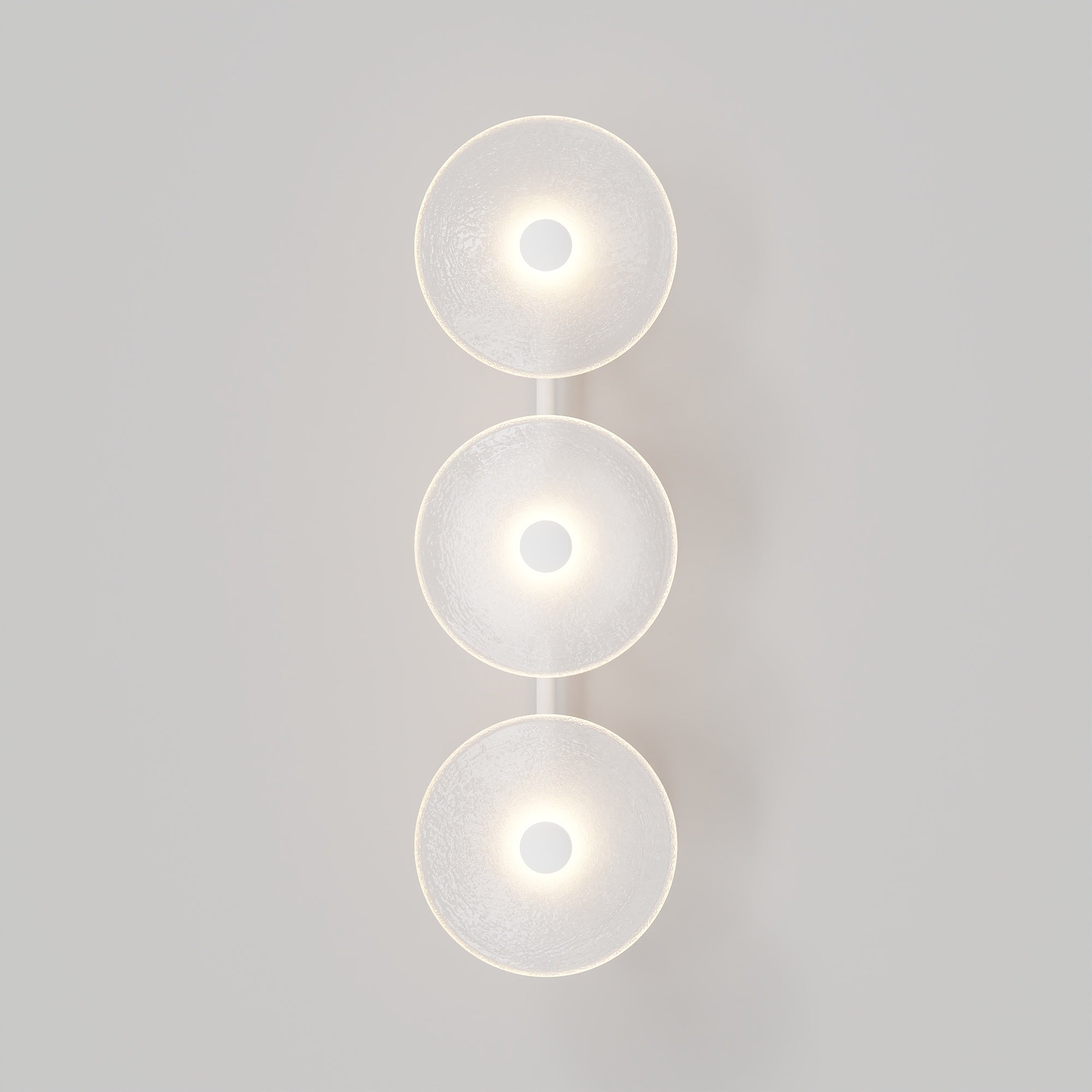 Coral Trio Rod Wall Light - (Centered)