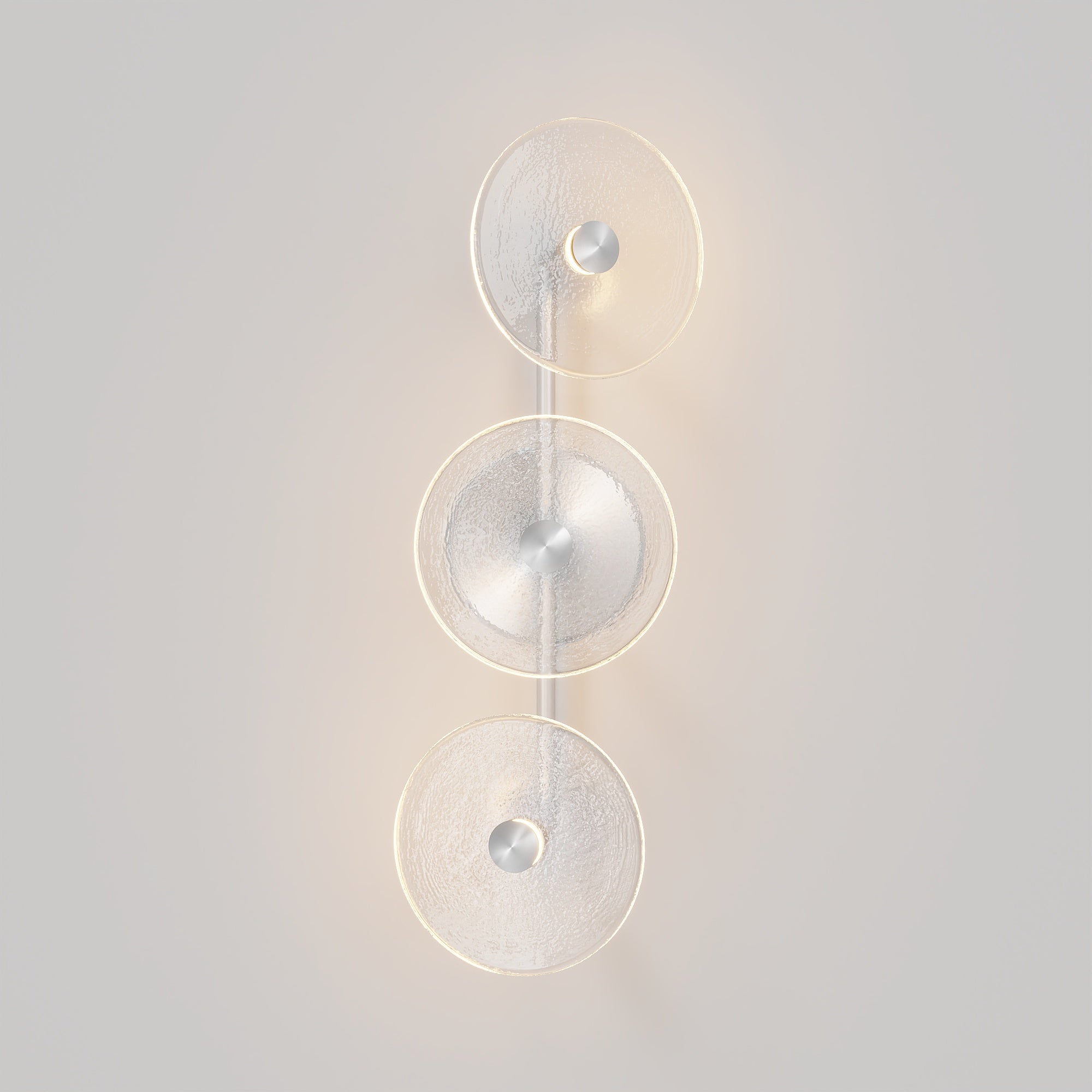 Coral Trio Rod Wall Light - (Off-Centered)