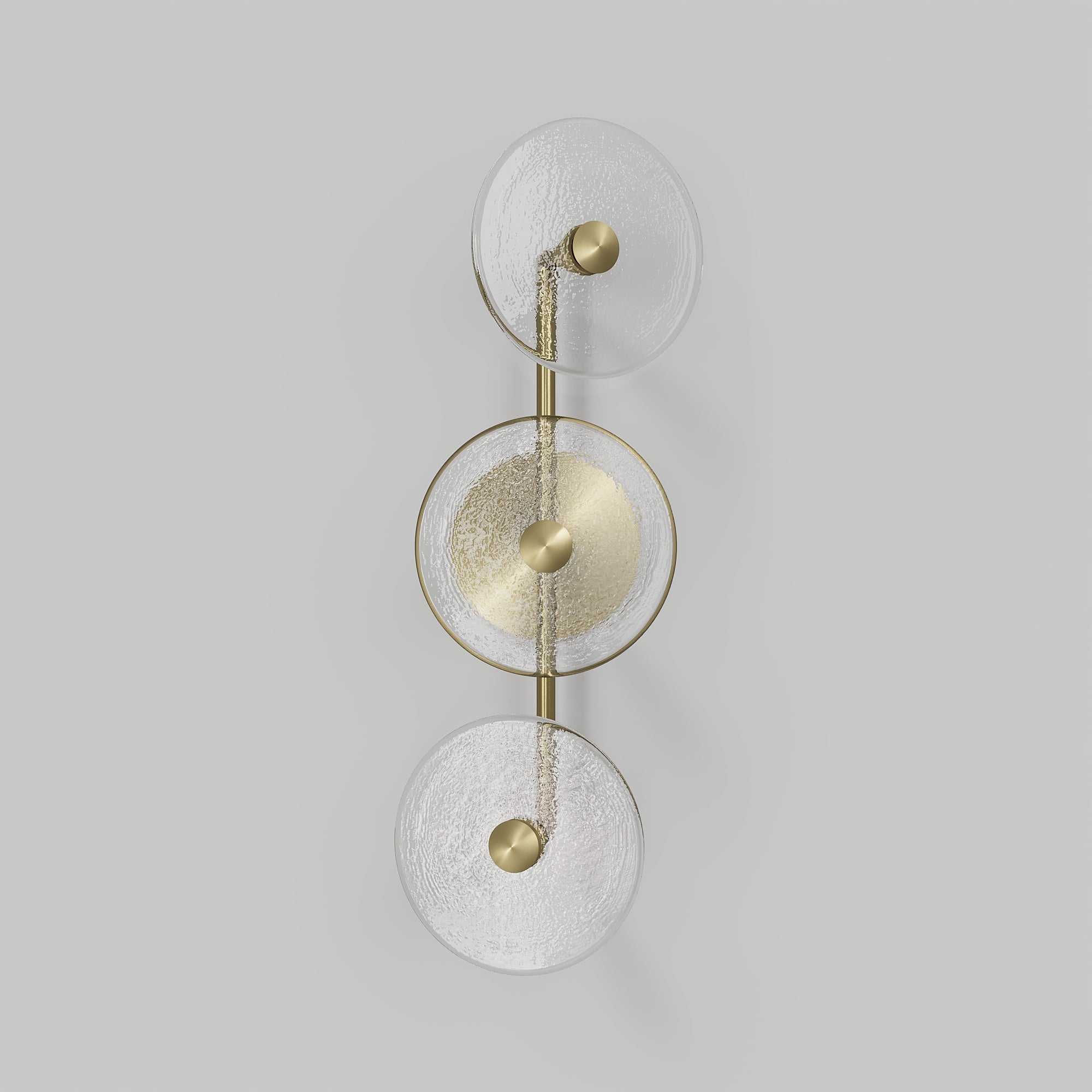 Coral Trio Rod Wall Light - (Off-Centered)
