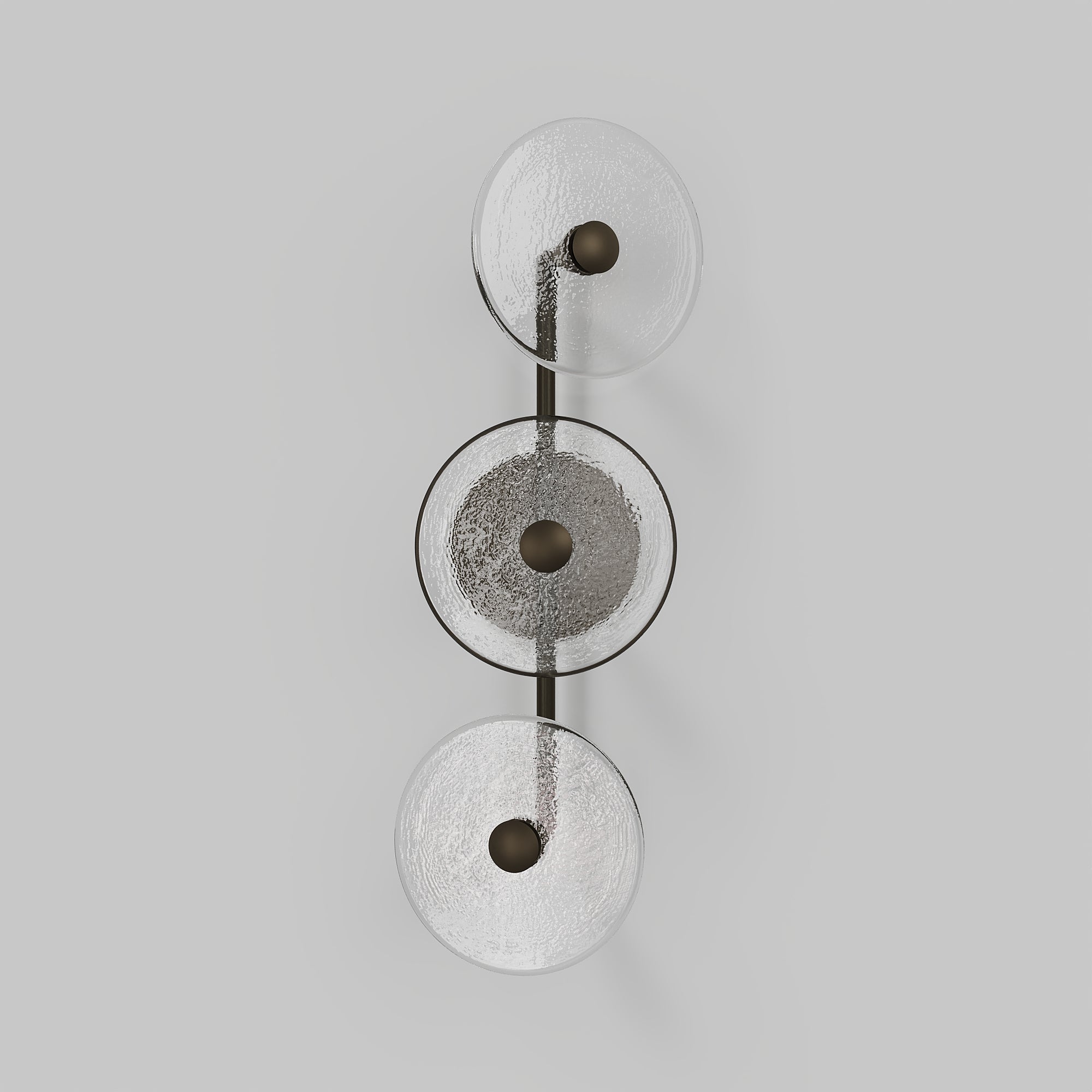 Coral Trio Rod Wall Light - (Off-Centered)