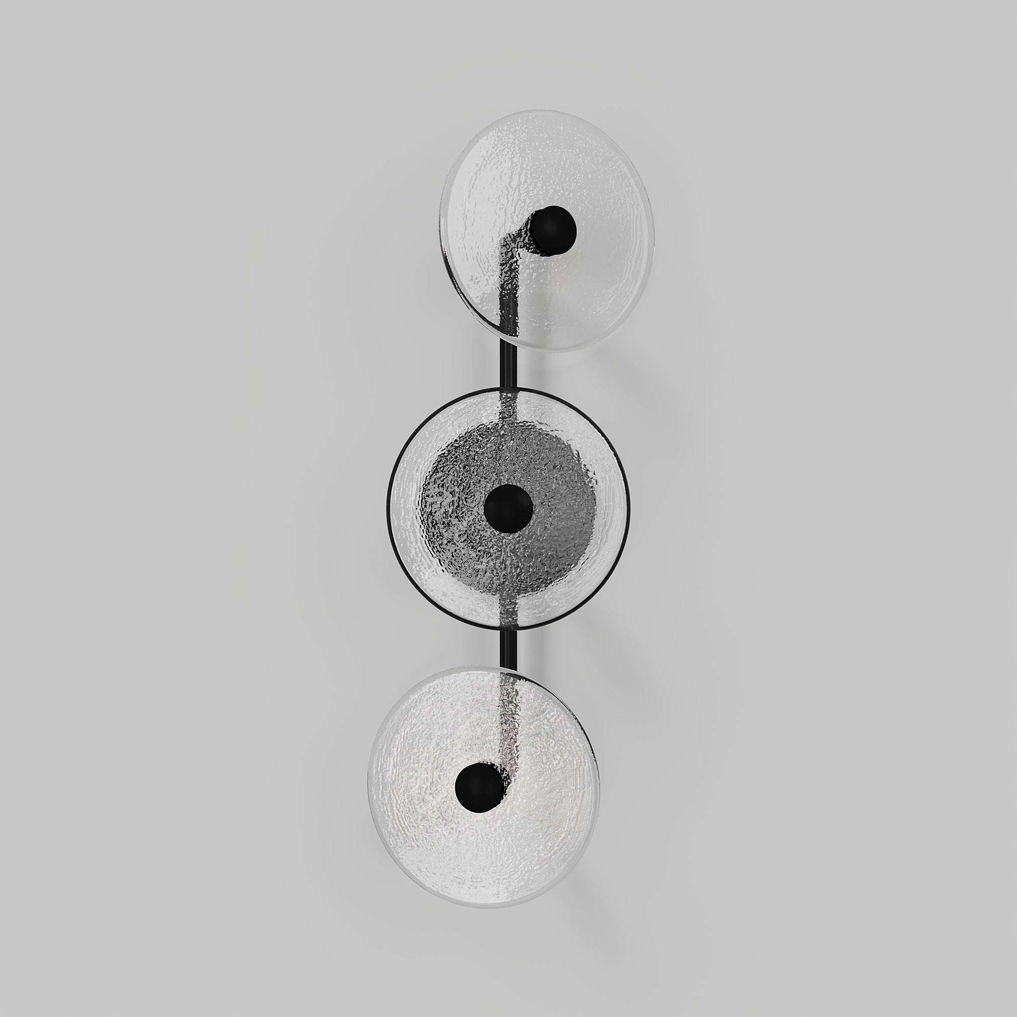Coral Trio Rod Wall Light - (Off-Centered)