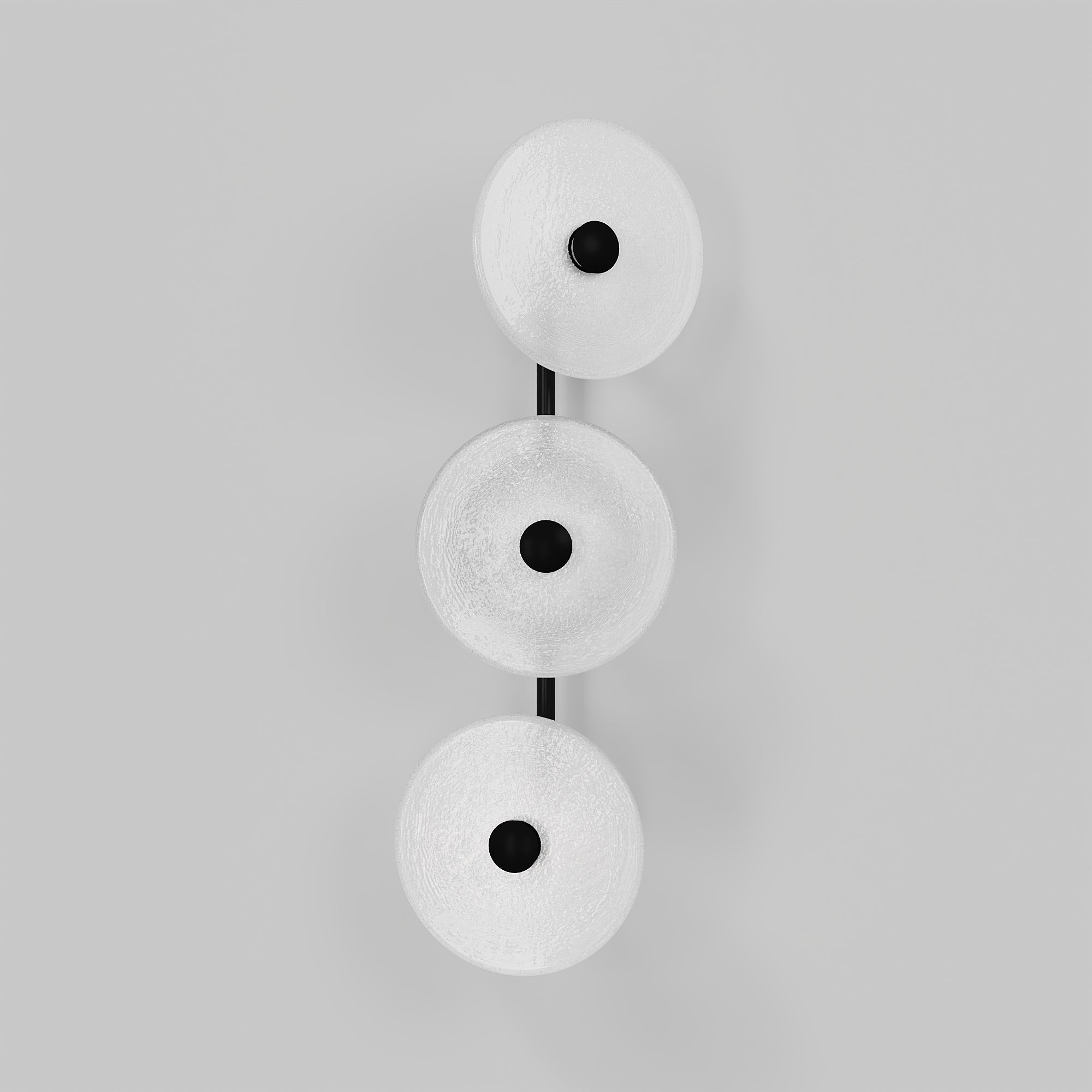 Coral Trio Rod Wall Light - (Off-Centered)
