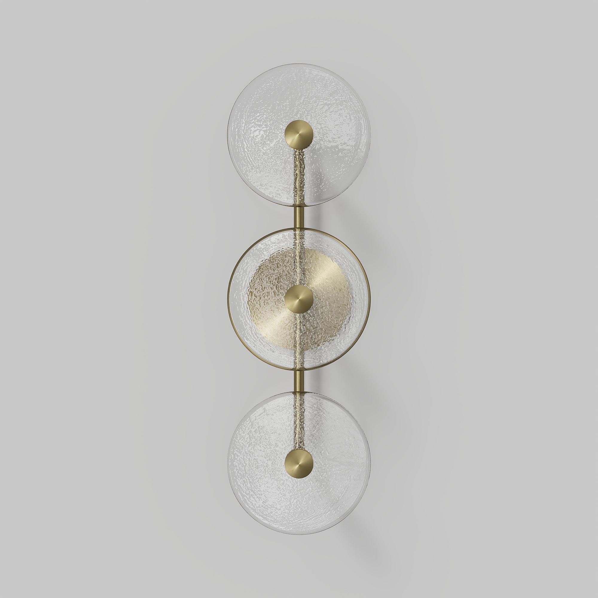 Coral Trio Rod Wall Light - (Centered)