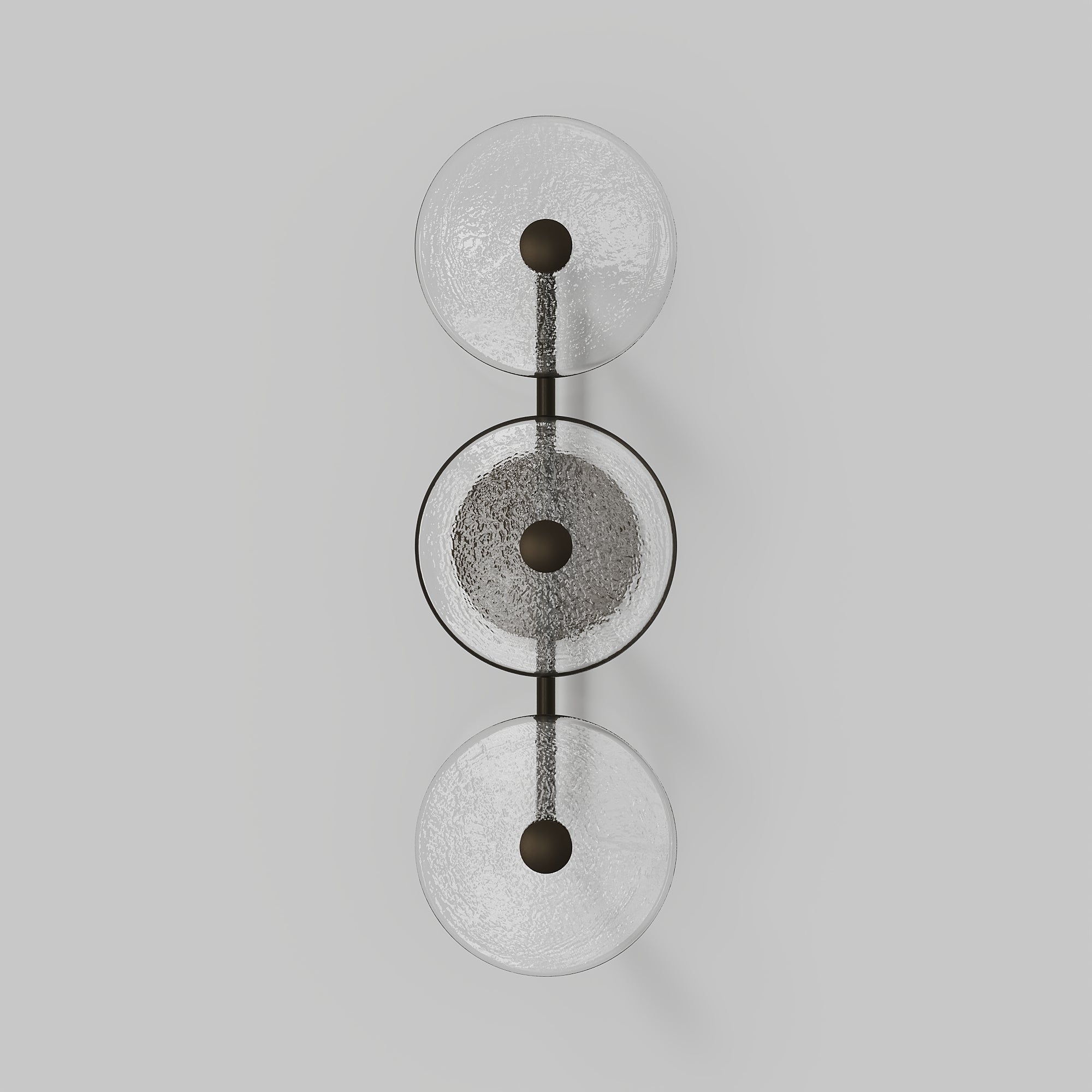 Coral Trio Rod Wall Light - (Centered)