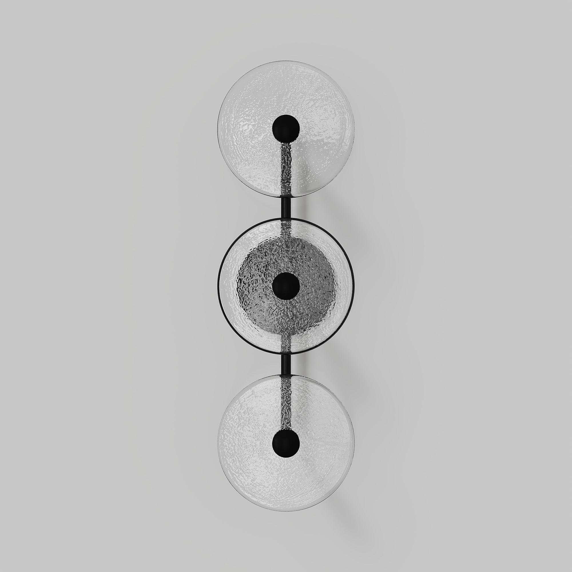 Coral Trio Rod Wall Light - (Centered)
