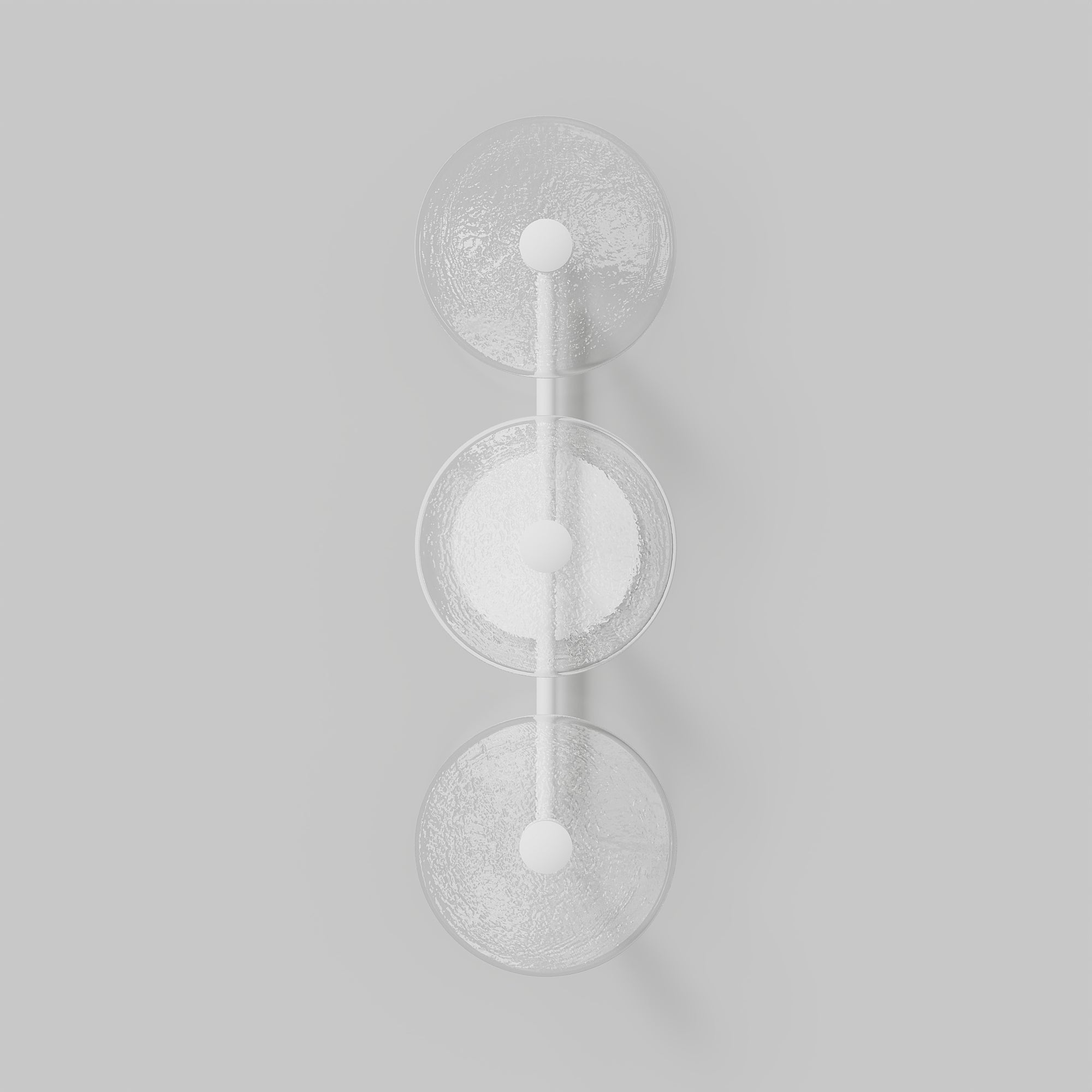 Coral Trio Rod Wall Light - (Centered)