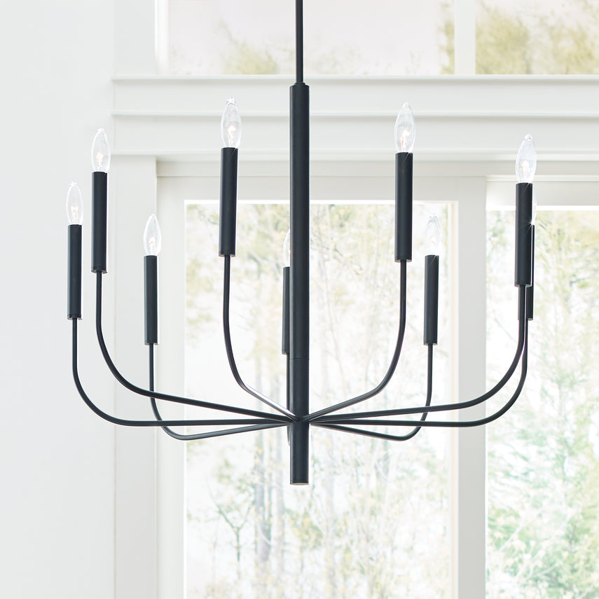 Brianna 9 Light Chandelier by Ellen DeGeneres