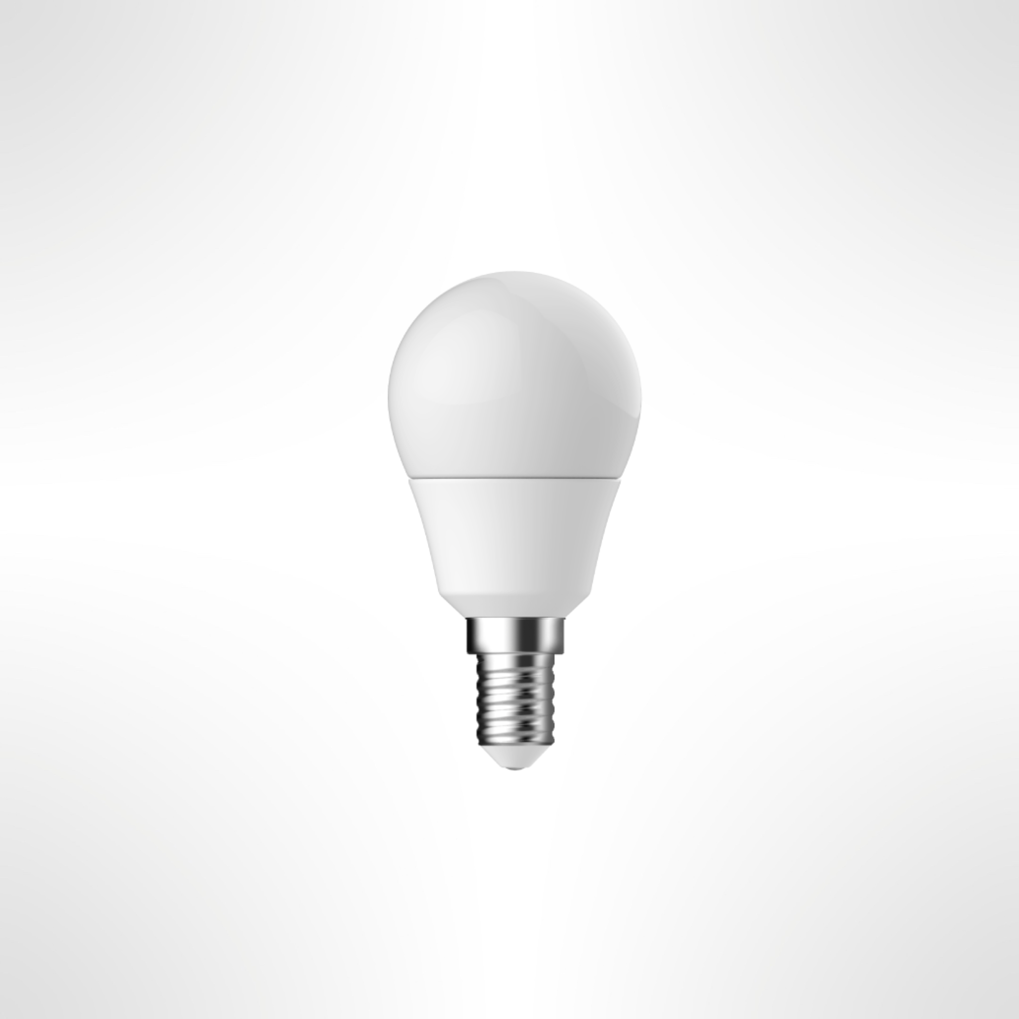 2 x E14 Frosted LED Bulbs - Warm White