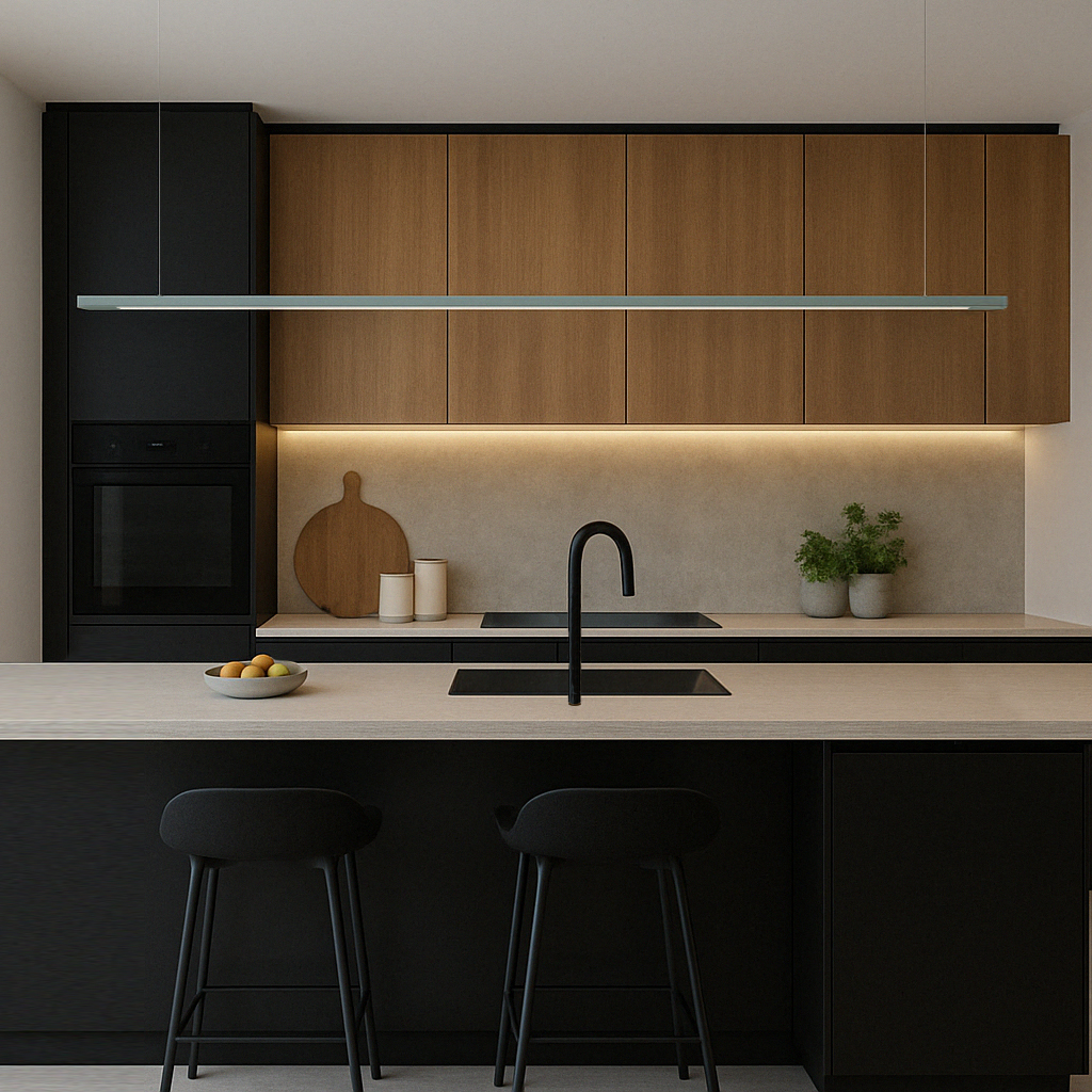 Capsühl Linear | LED Pendant | Custom Colour