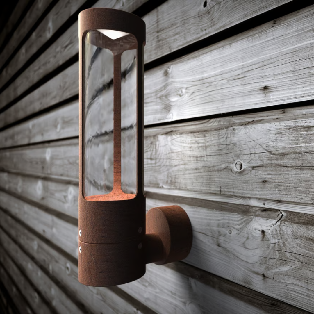 Hellix Wall Light | Corten