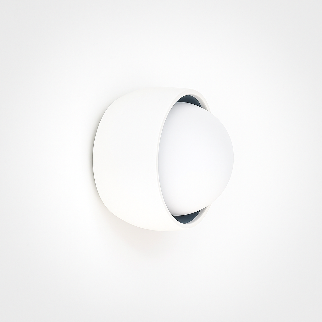 Gyro Porcelain Wall Light