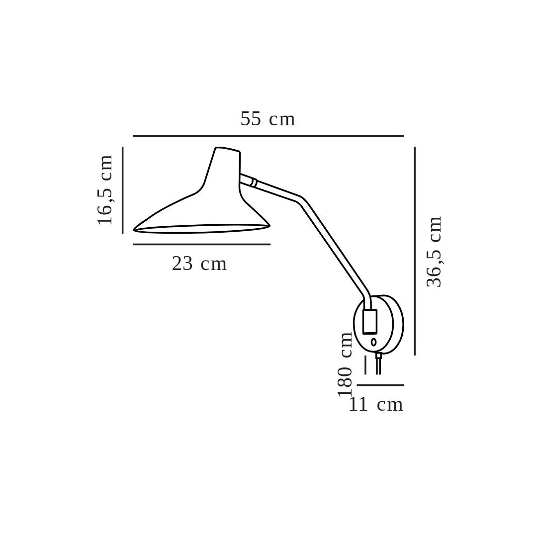 Darci Wall Light
