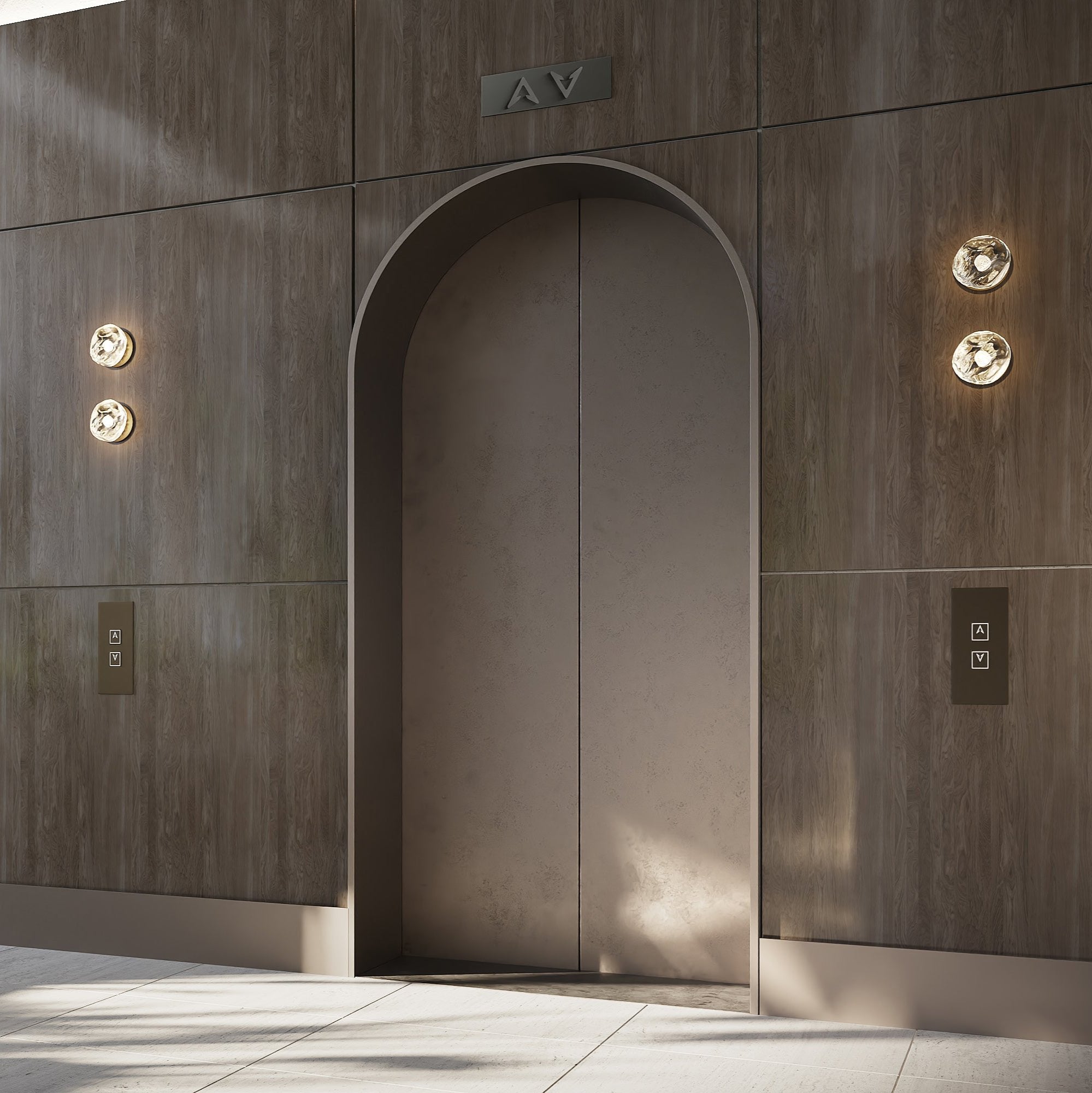 Flo Round Wall Light