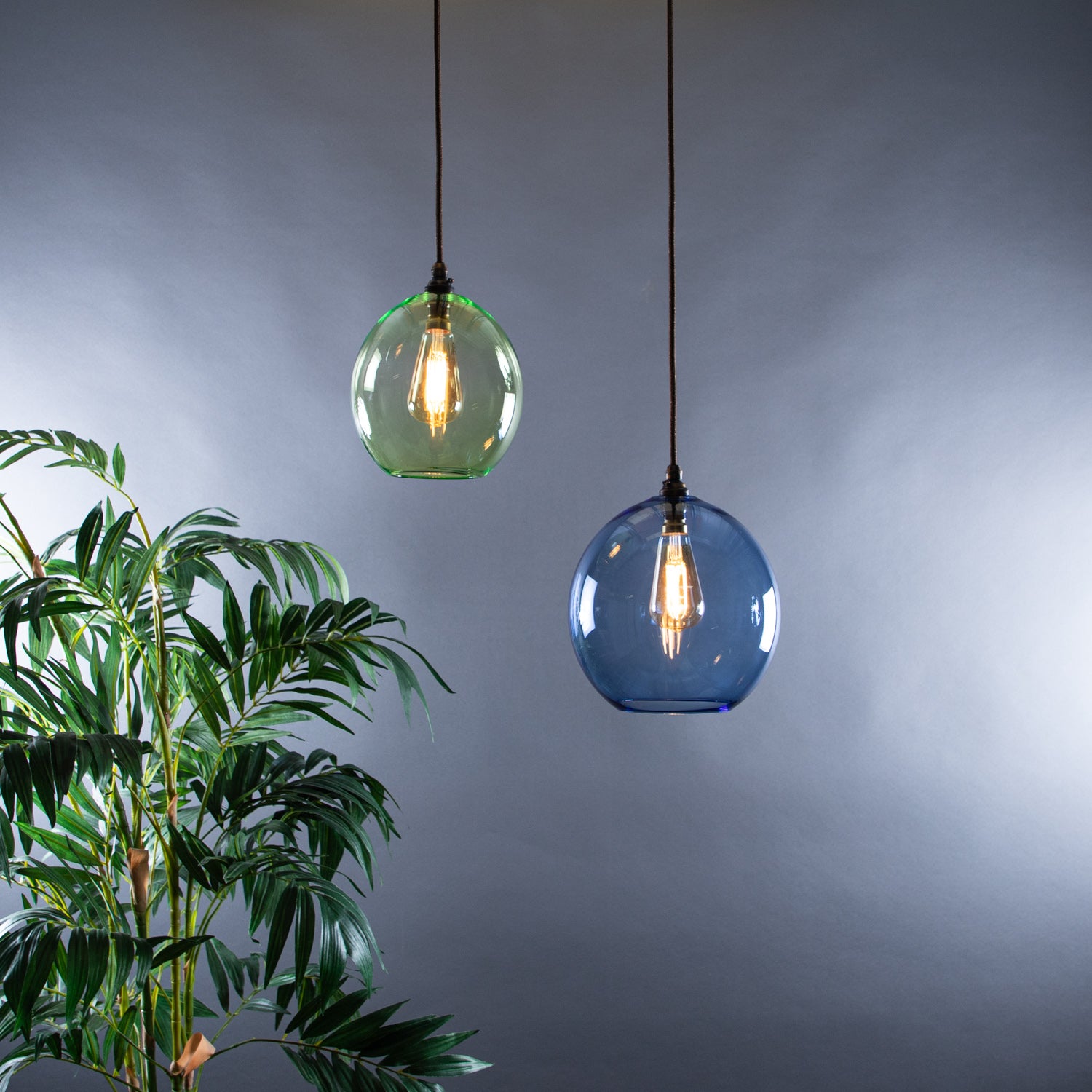 Wanda Coloured Glass Pendant - Standard