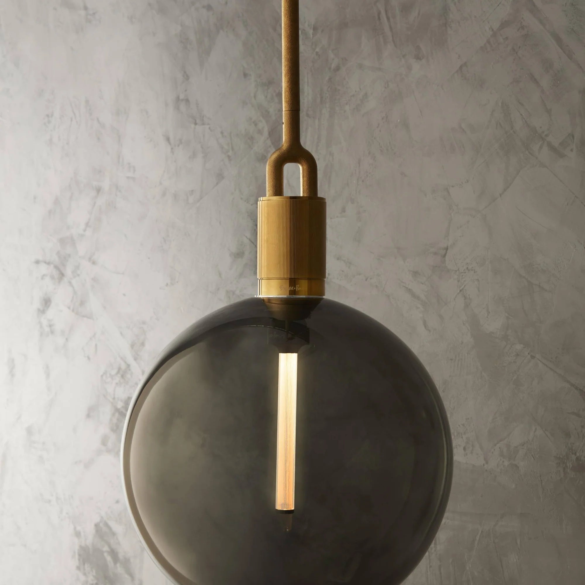 Forked Globe Pendant