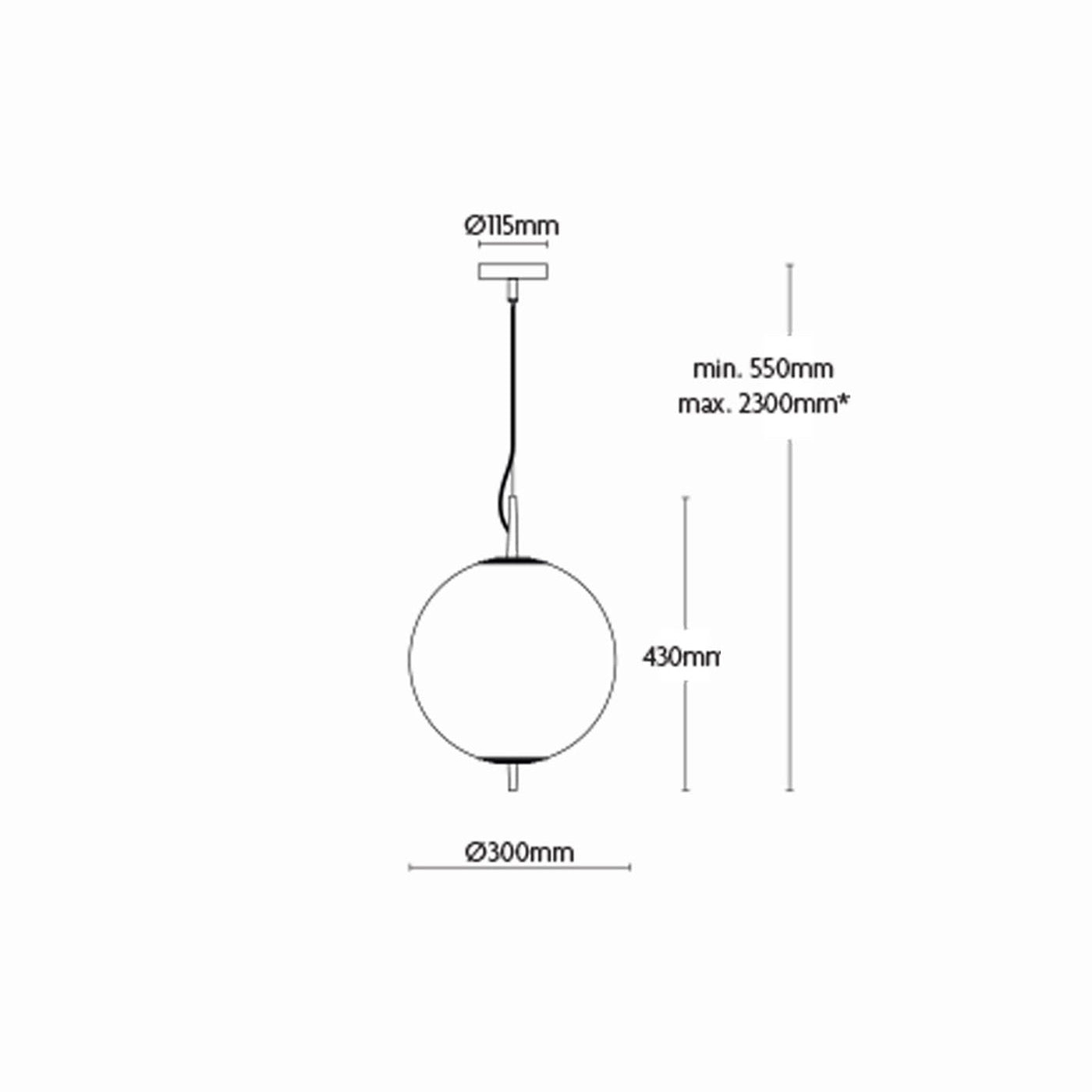 Nova Globe Pendant Light