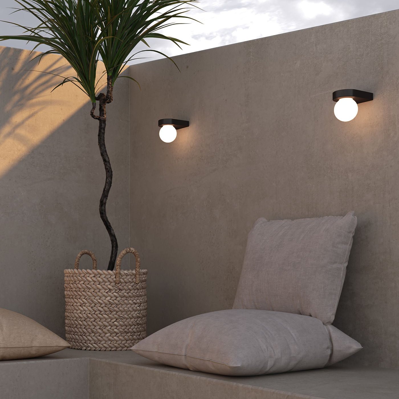 ORB LEDGE WALL LIGHT
