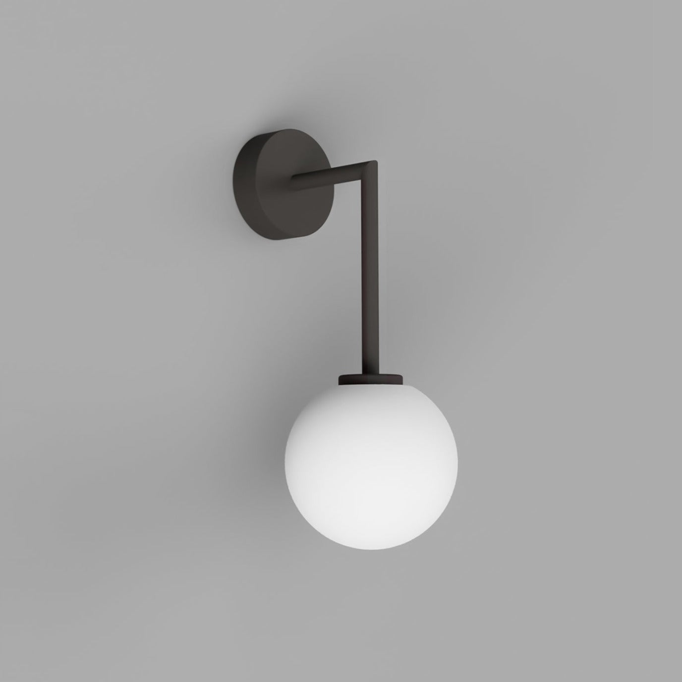 Orb Long Arm Wall Light