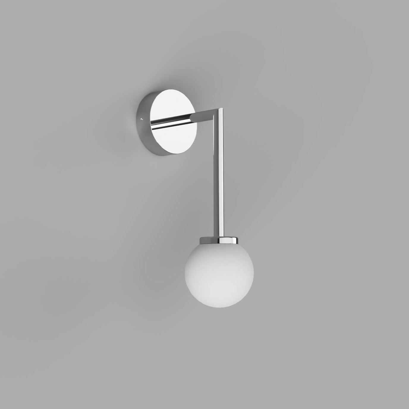 Orb Long Arm Wall Light