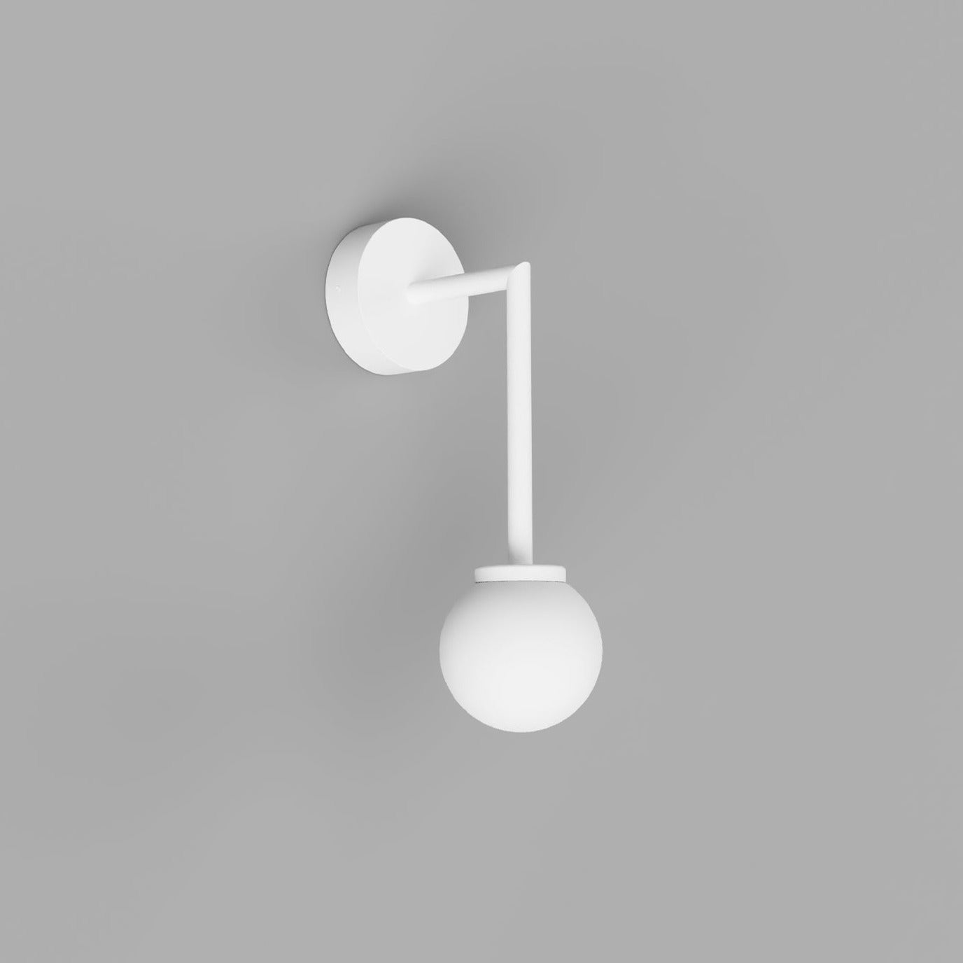 Orb Long Arm Wall Light