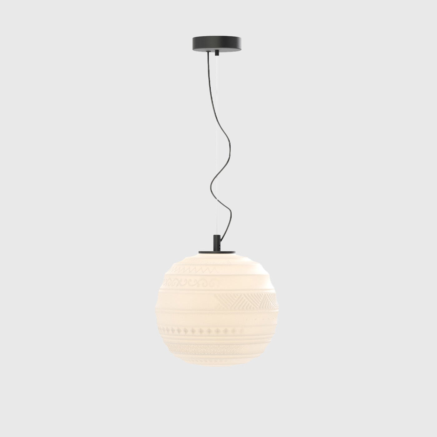 Braille Pendant Light