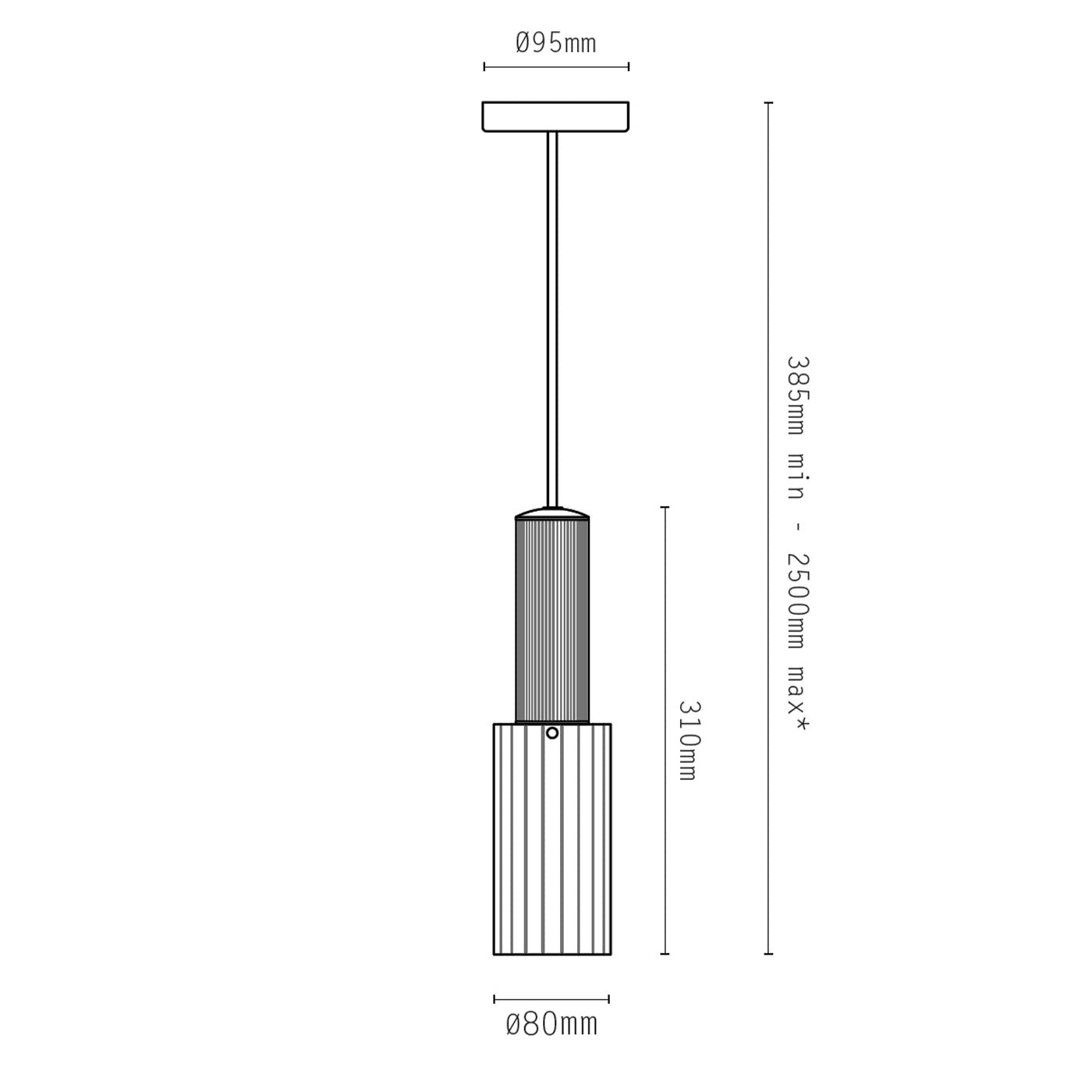 Flume Pendant Light