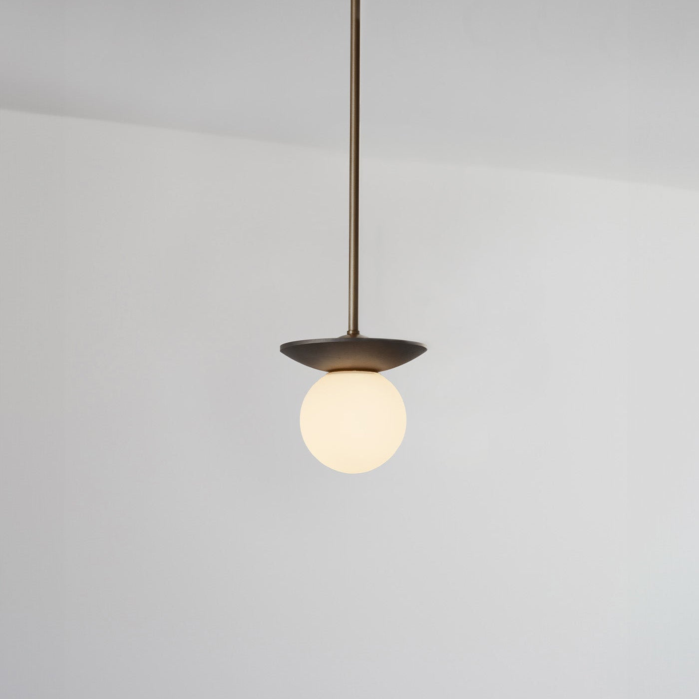 Orbit Brass Pendant Light