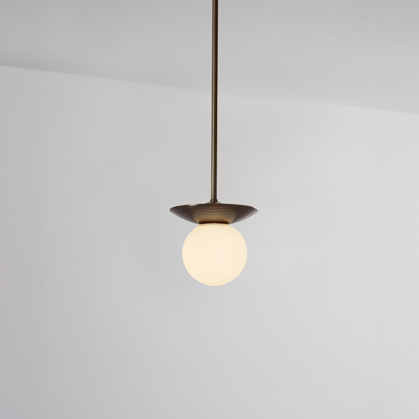 Orbit Brass Pendant Light