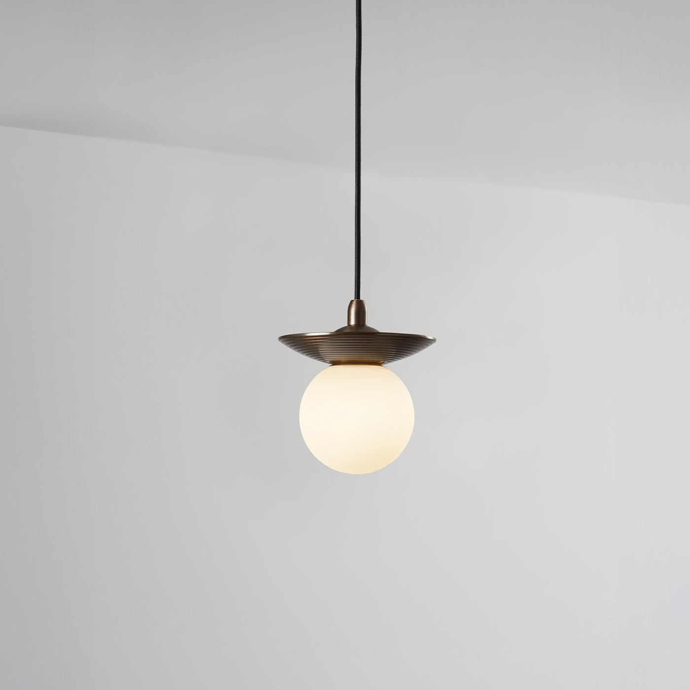 Orbit Brass Pendant Light