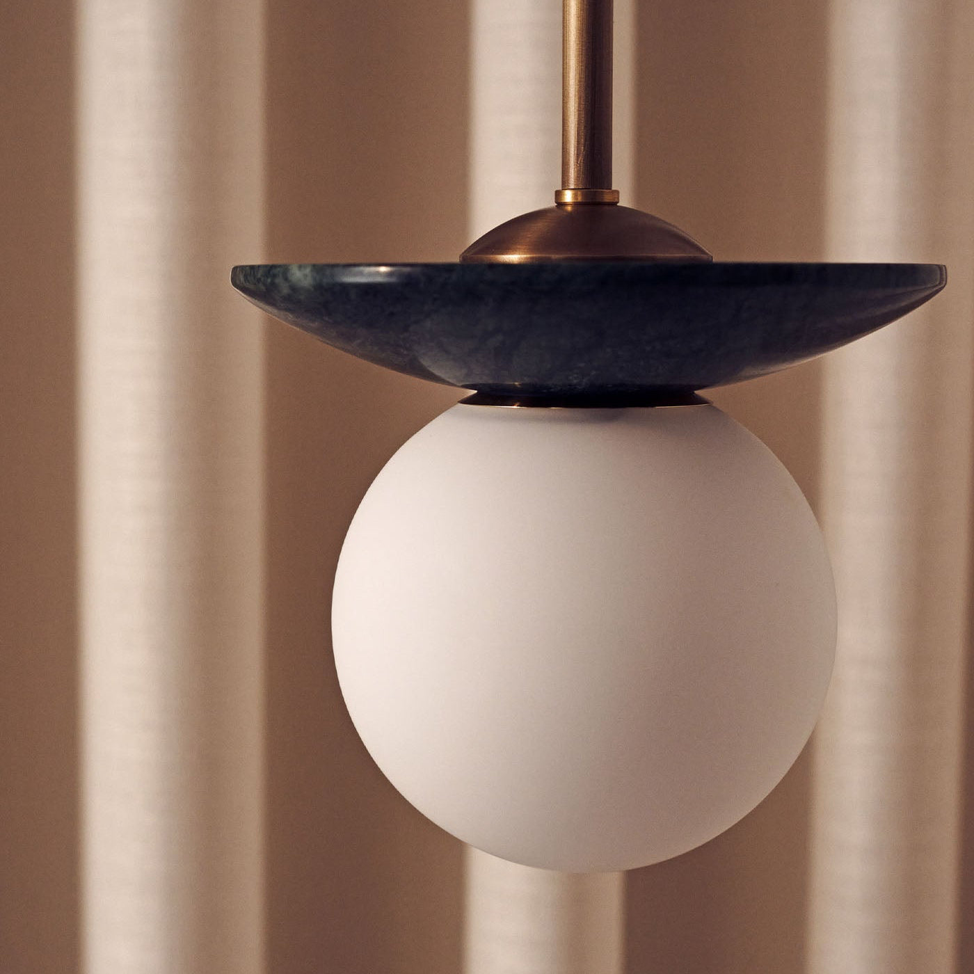 Orbit Stone Pendant Light