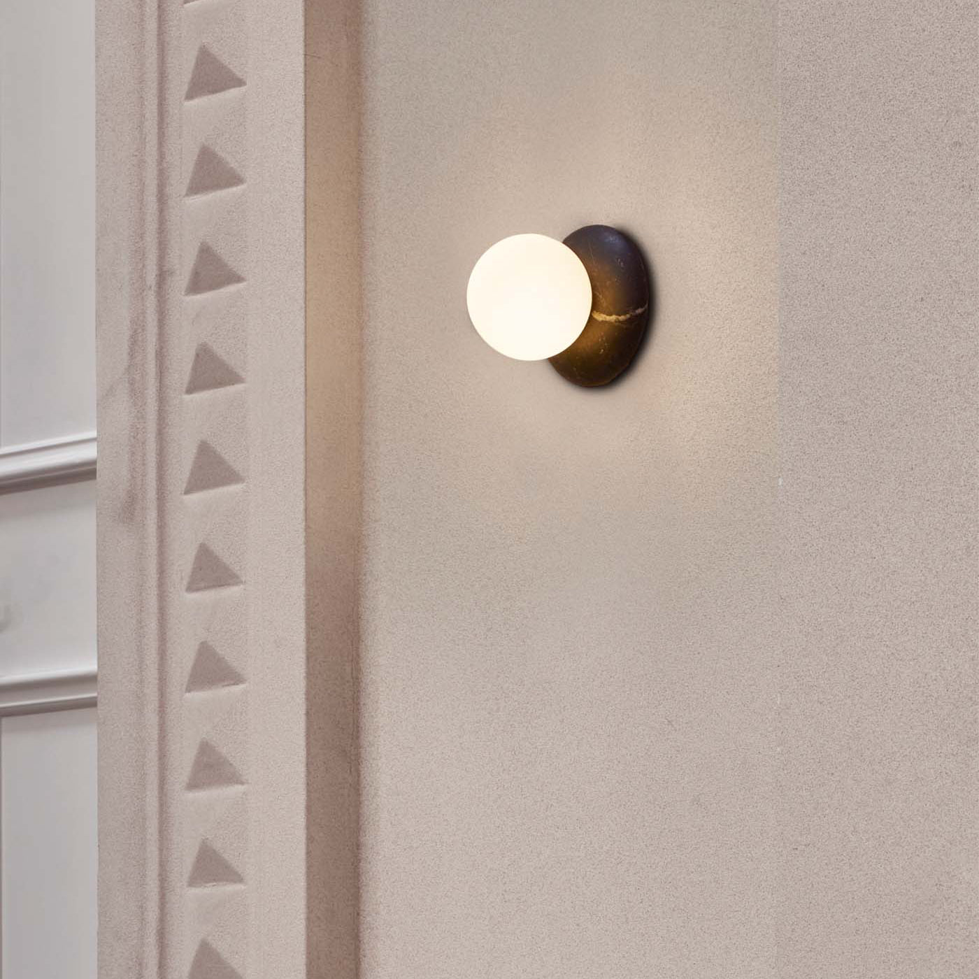 Orbit Stone Wall Light