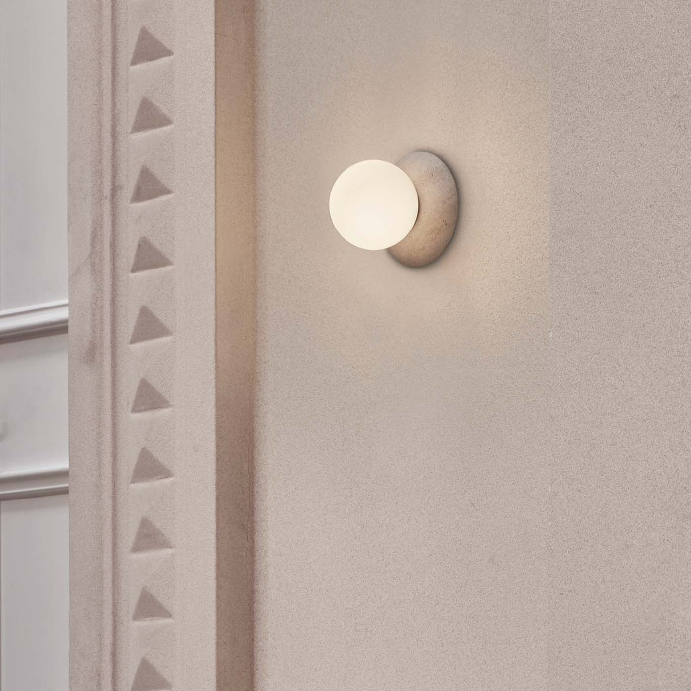 Orbit Stone Wall Light