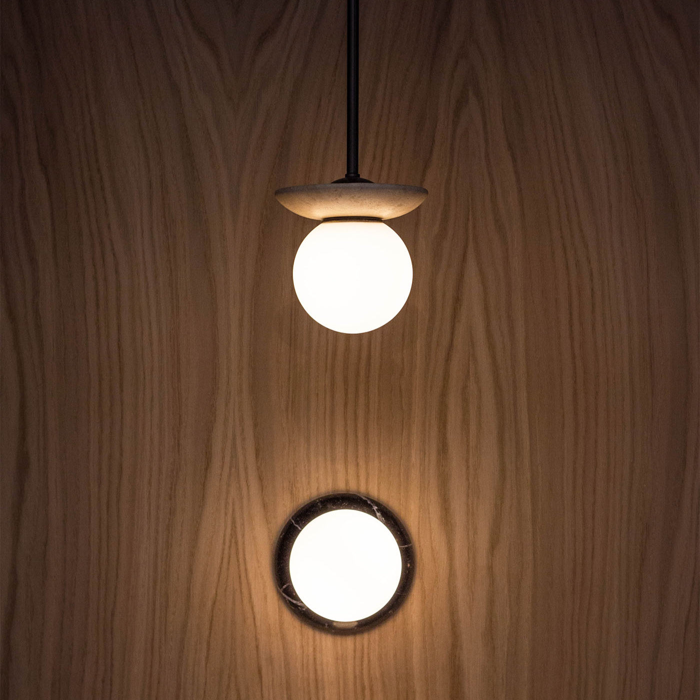 Orbit Stone Wall Light
